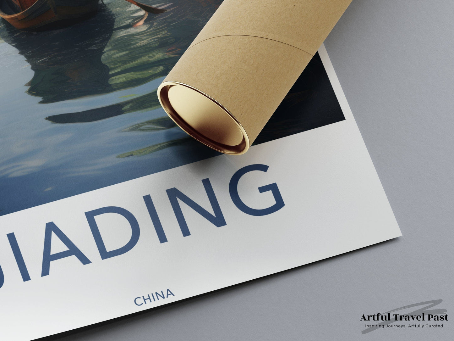 Jiading Canal Poster - China Wall Art