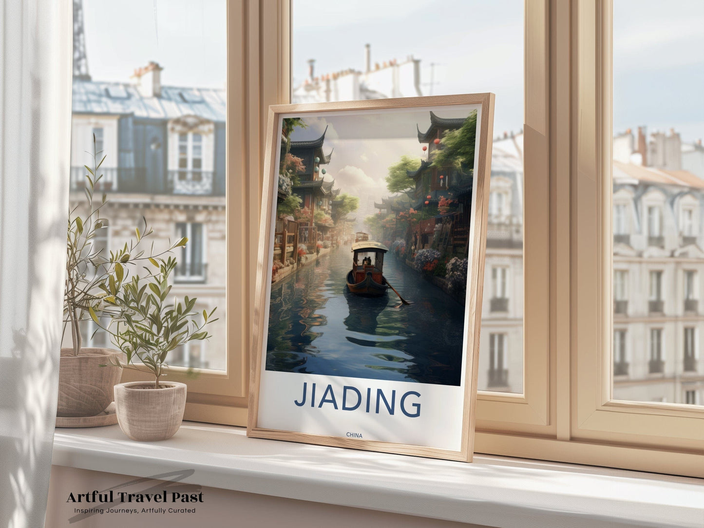 Jiading Canal Poster - China Wall Art