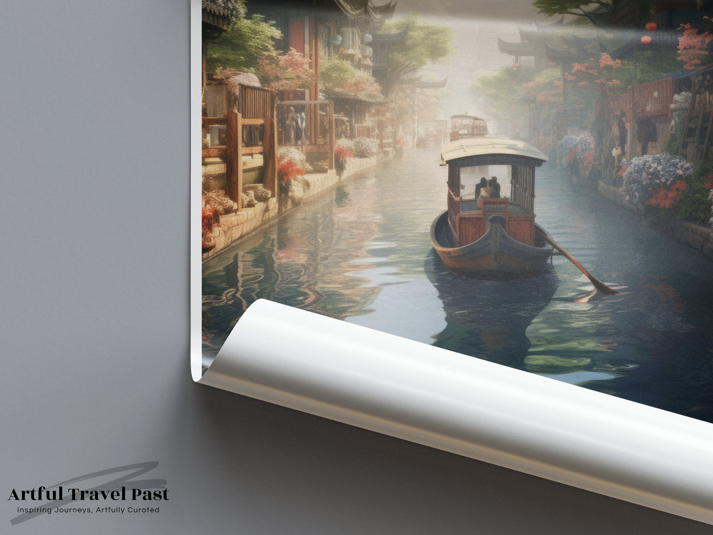 Jiading Canal Poster - China Wall Art