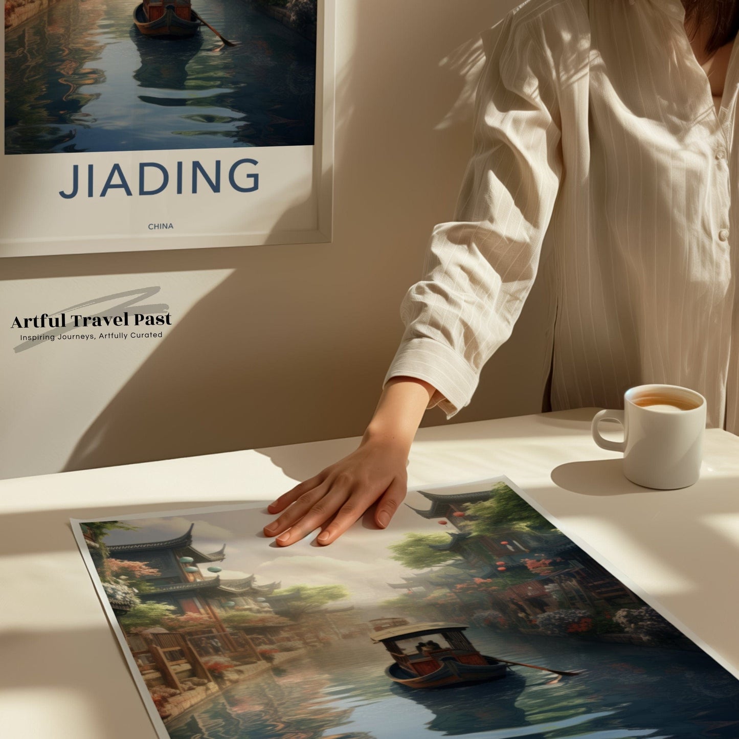 Jiading Canal Poster - China Wall Art