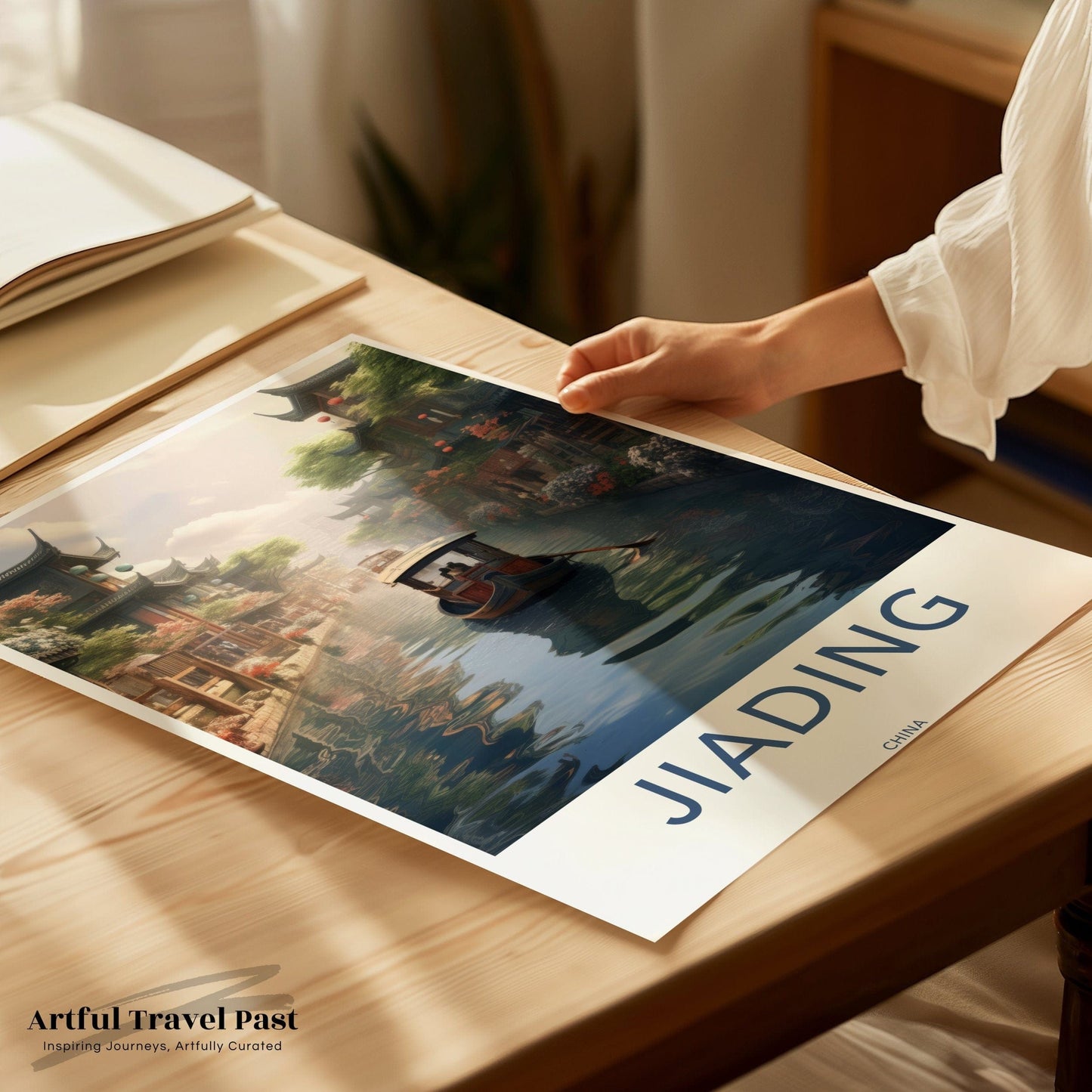 Jiading Canal Poster - China Wall Art