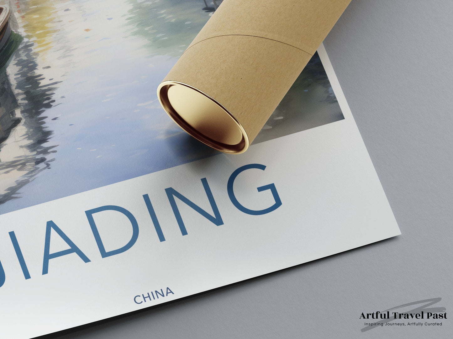 Jiading Canal Poster - China Wall Art
