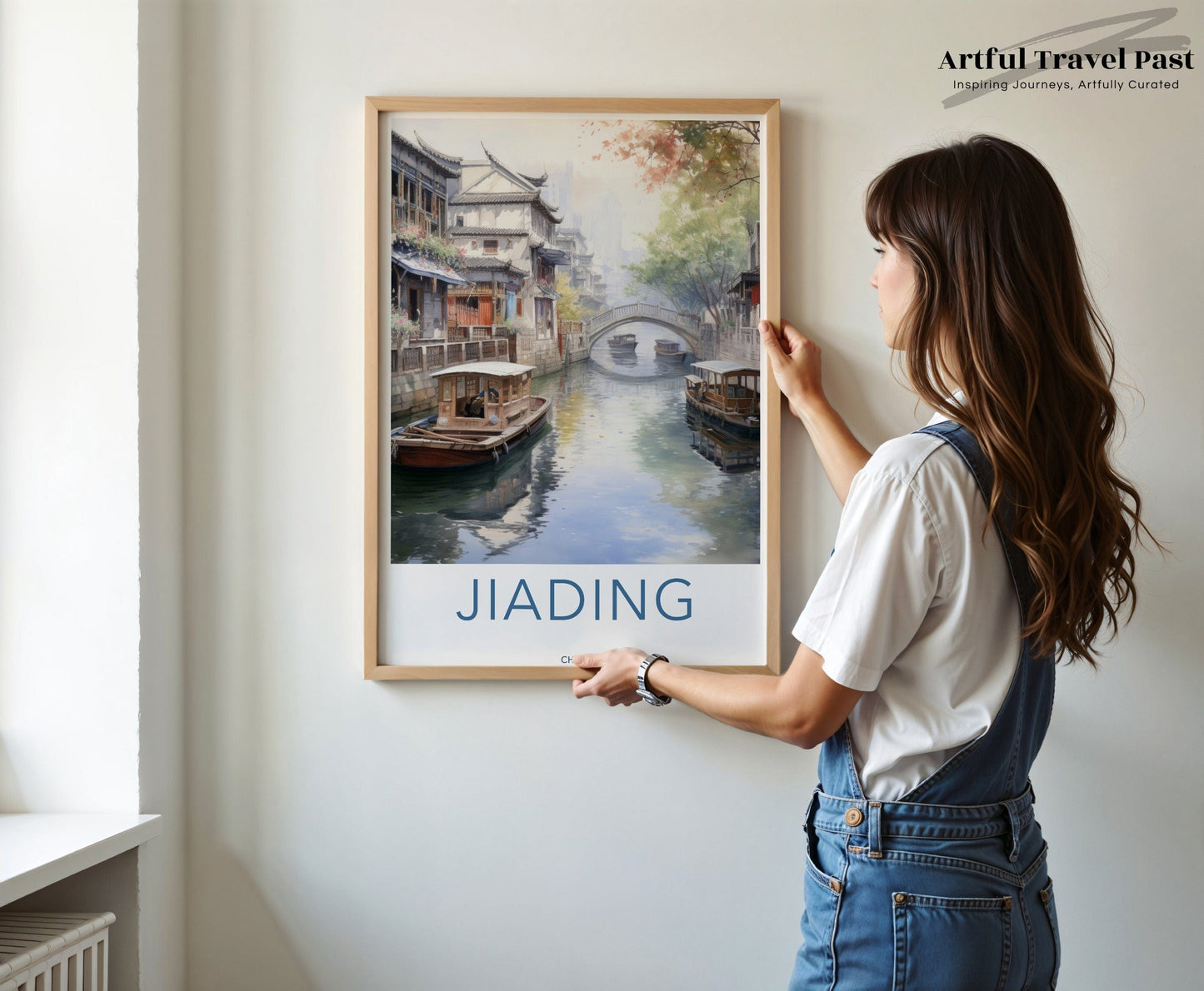Jiading Canal Poster - China Wall Art