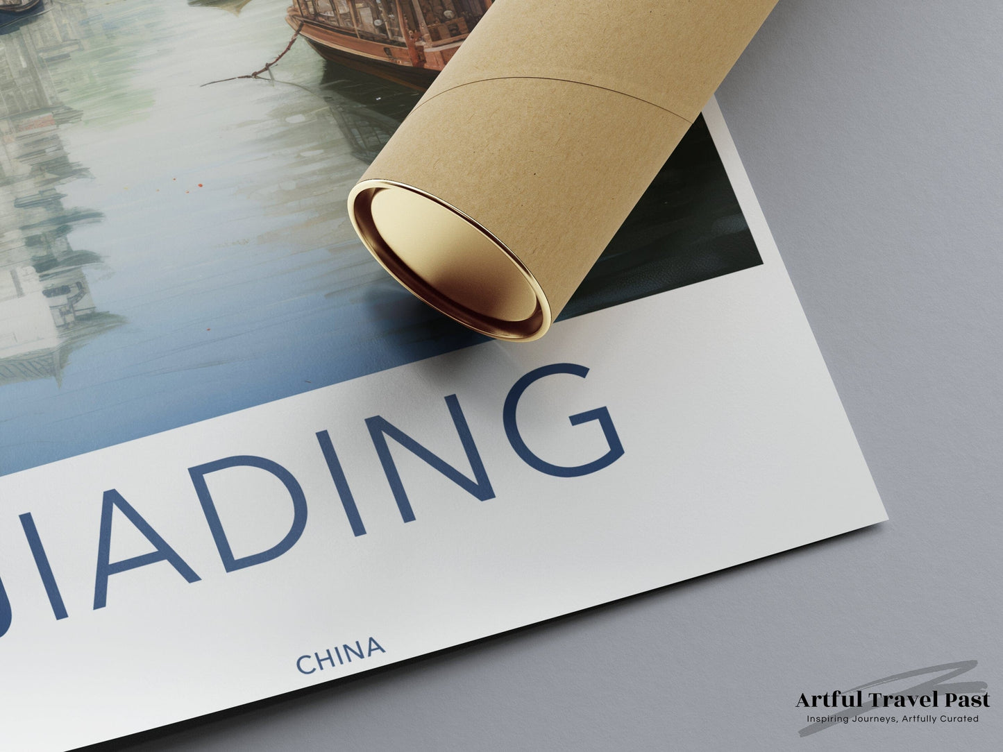 Jiading Poster | Chinese Canals | China Wall Art