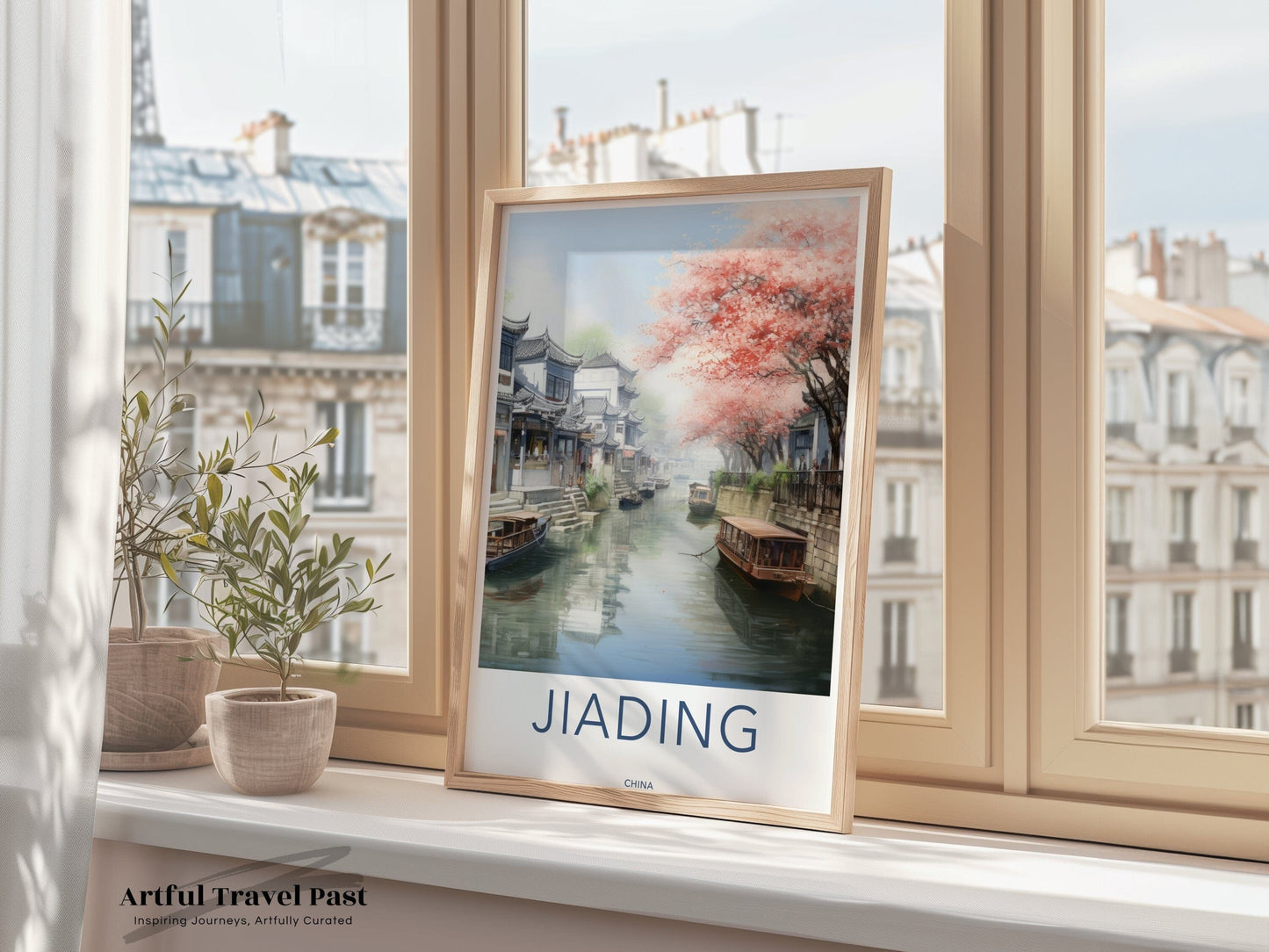 Jiading Poster | Chinese Canals | China Wall Art