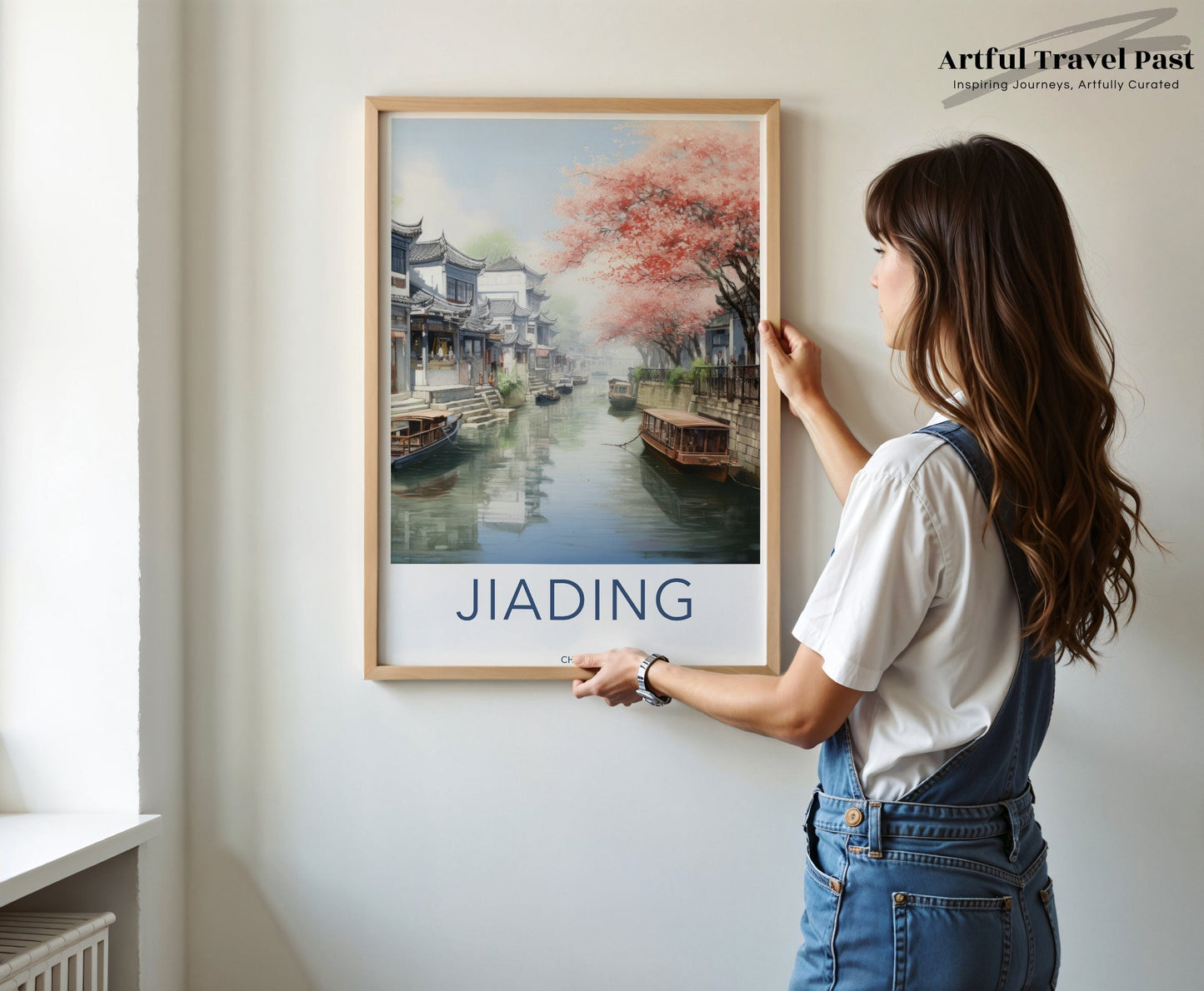 Jiading Poster | Chinese Canals | China Wall Art