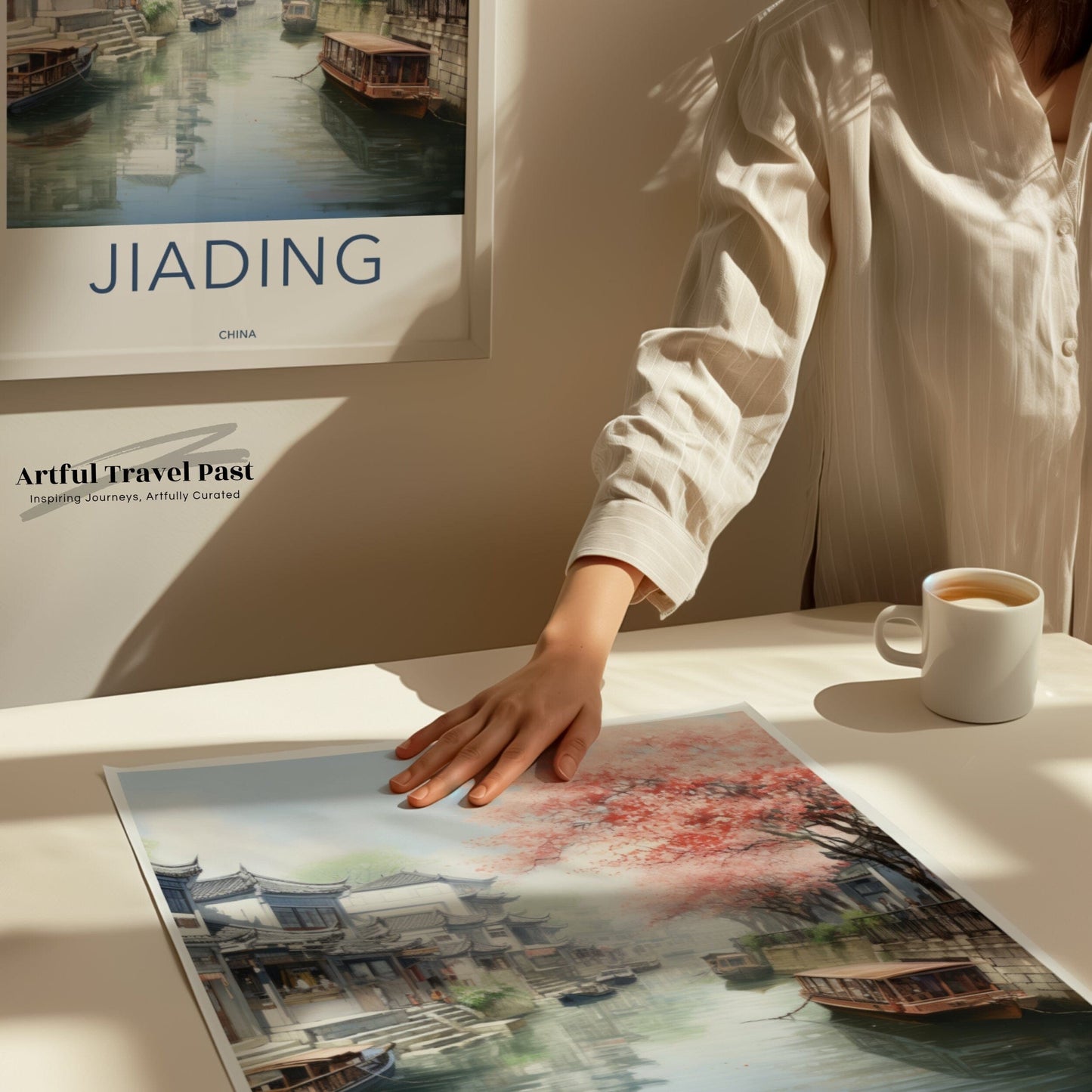 Jiading Poster | Chinese Canals | China Wall Art
