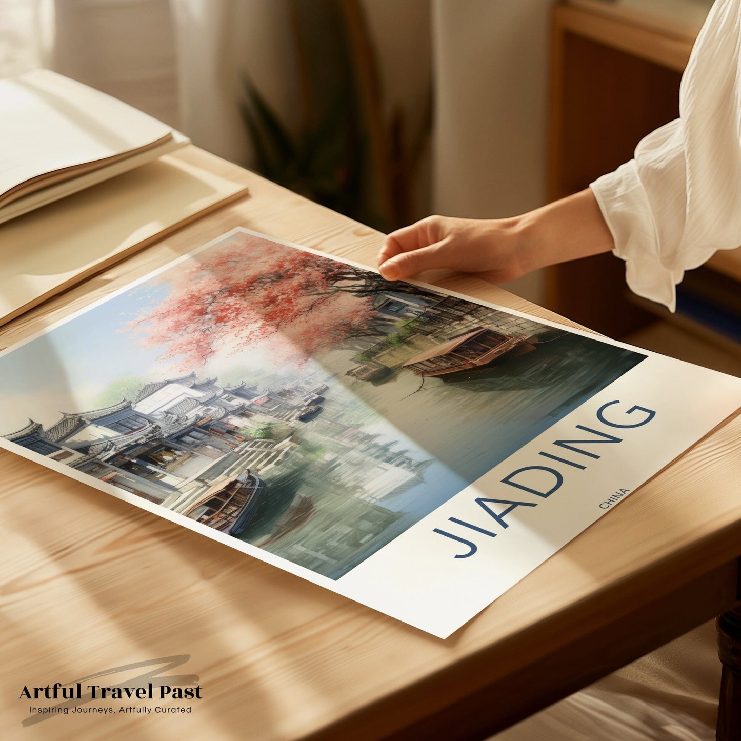 Jiading Poster | Chinese Canals | China Wall Art