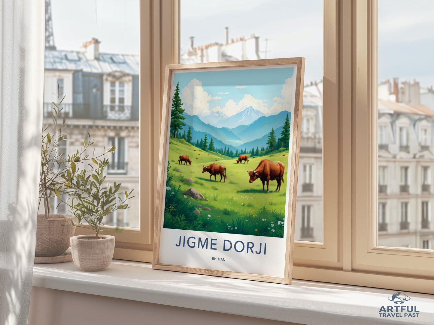 Jigme Dorji Bhutan Poster