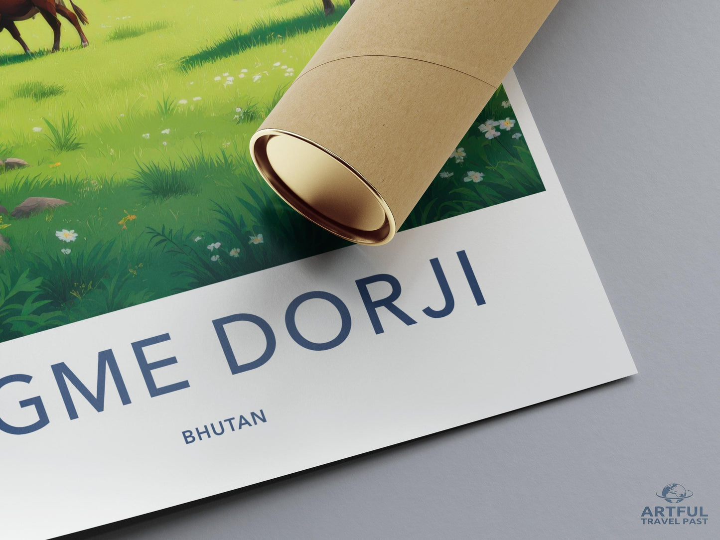 Jigme Dorji Bhutan Poster