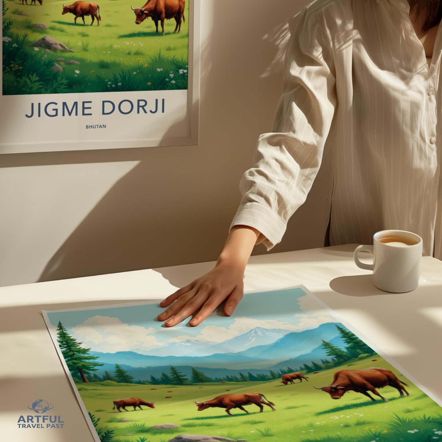 Jigme Dorji Bhutan Poster