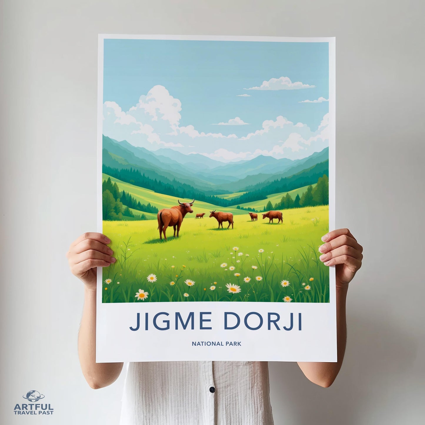 Jigme Dorji National Park Poster