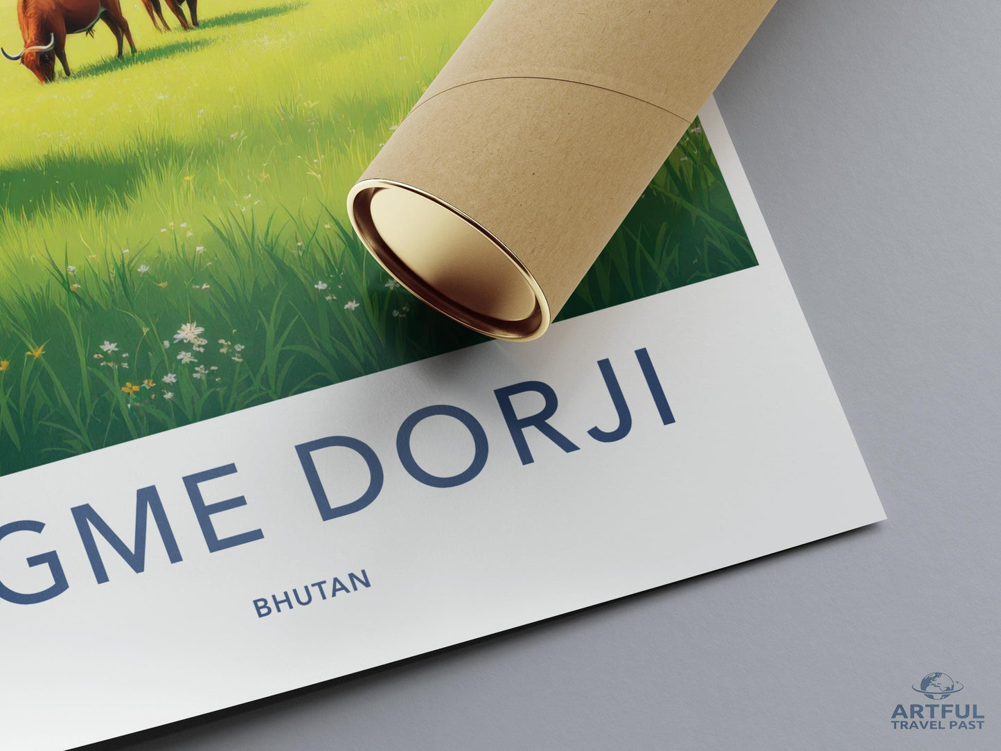 Jigme Dorji Poster - Bhutan Wall Art