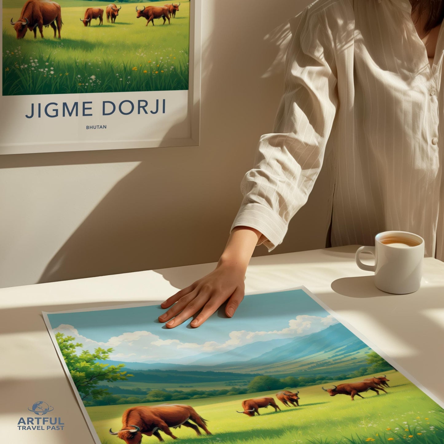 Jigme Dorji Poster - Bhutan Wall Art