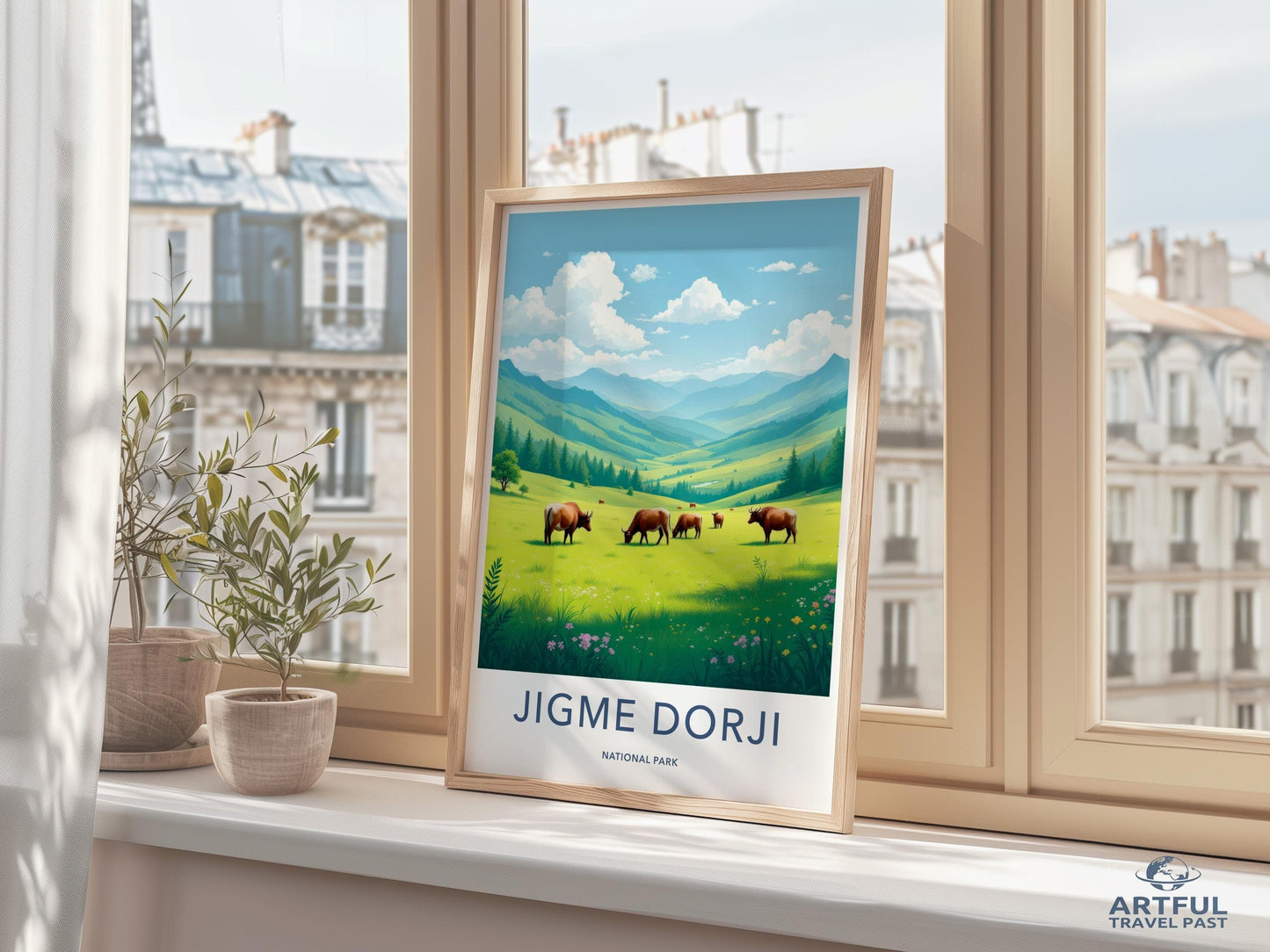 Jigme Dorji Poster - Bhutan Wall Art