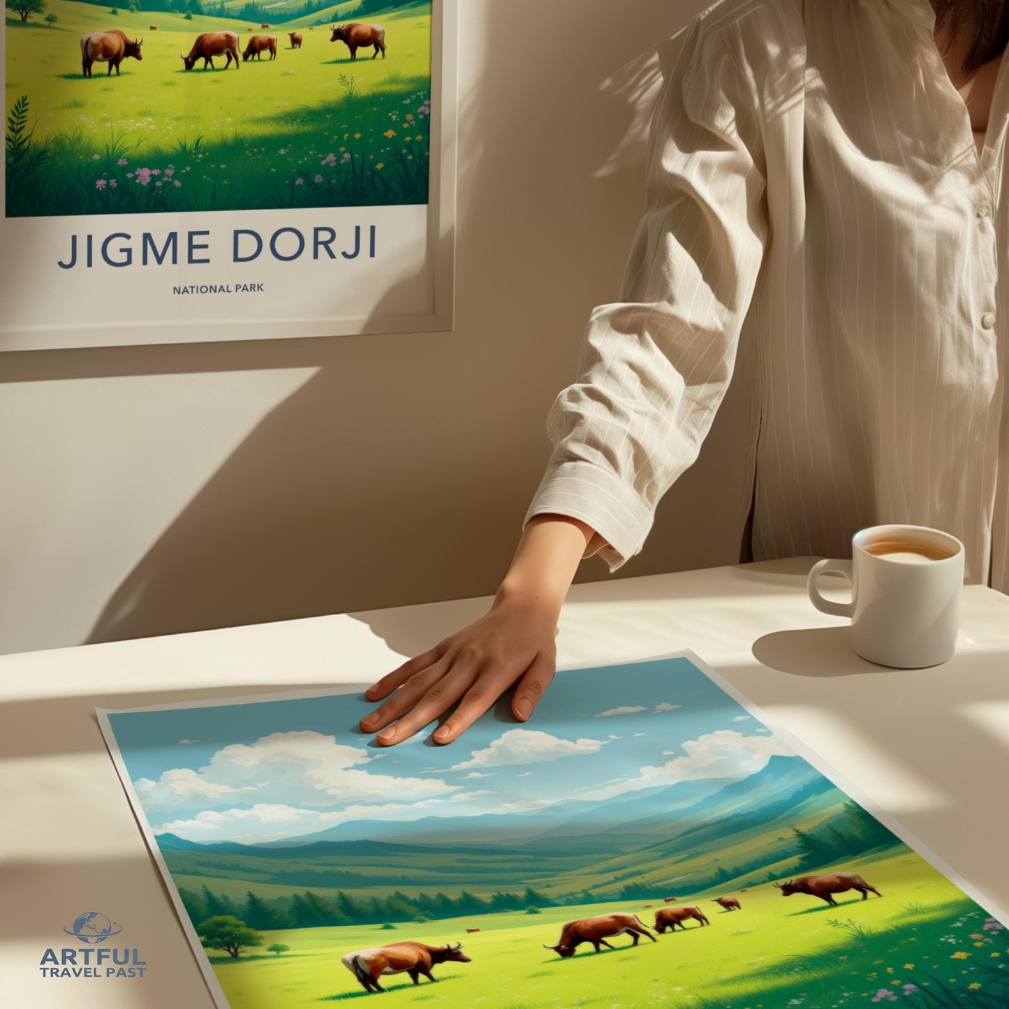 Jigme Dorji Poster - Bhutan Wall Art