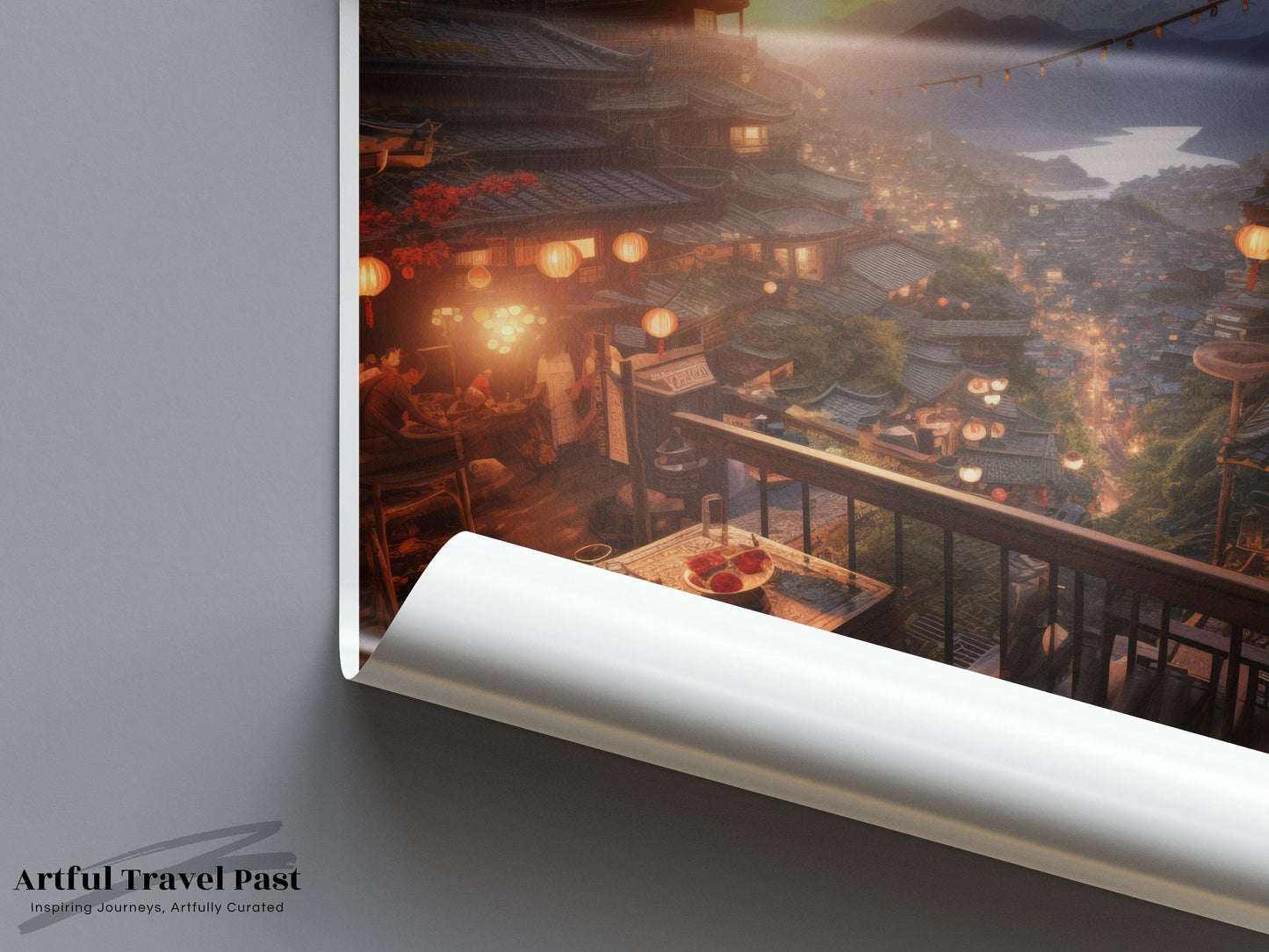 Jiufen Poster - Taiwan Wall Art