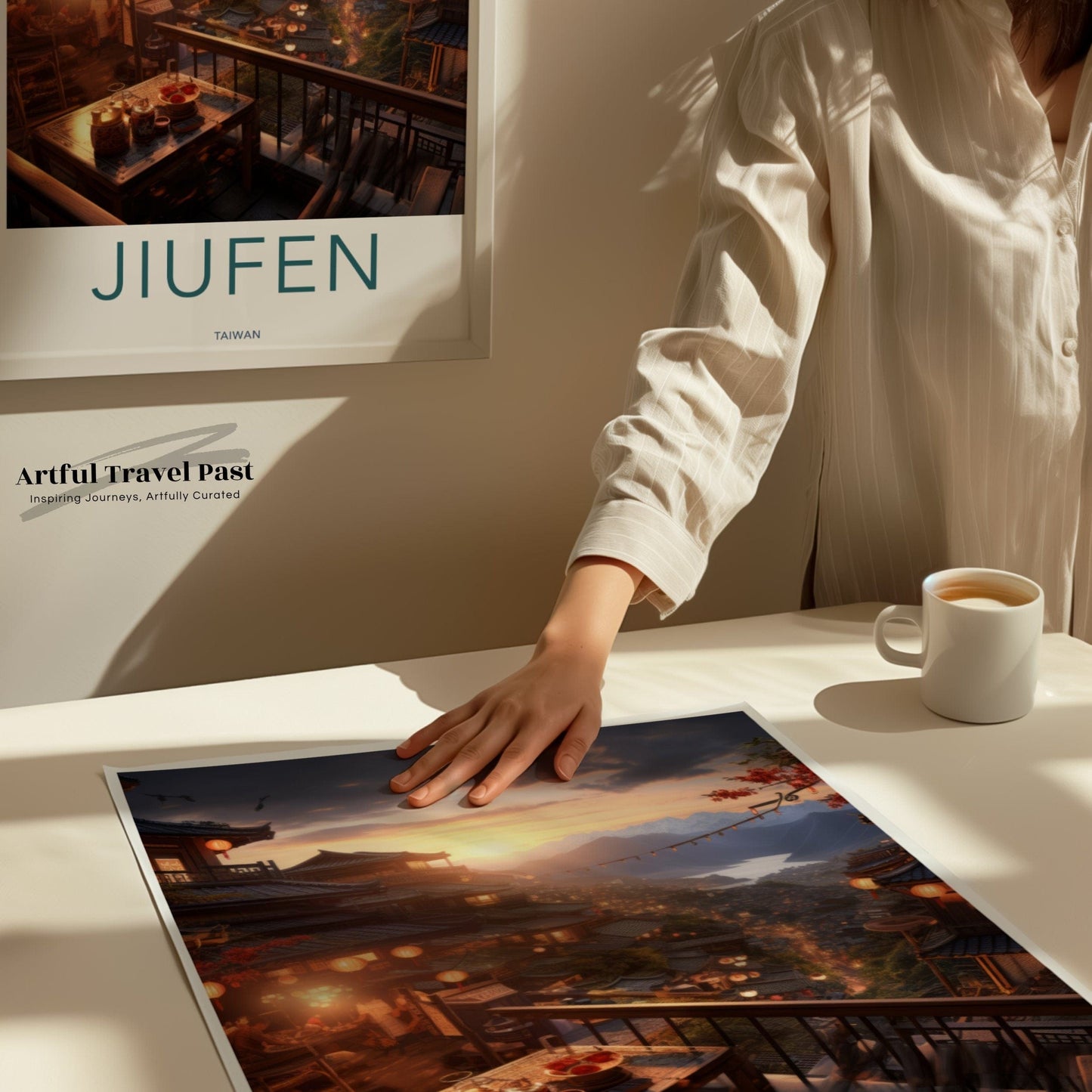 Jiufen Poster - Taiwan Wall Art
