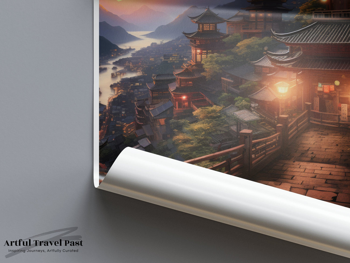 Jiufen Poster - Taiwan Wall Art