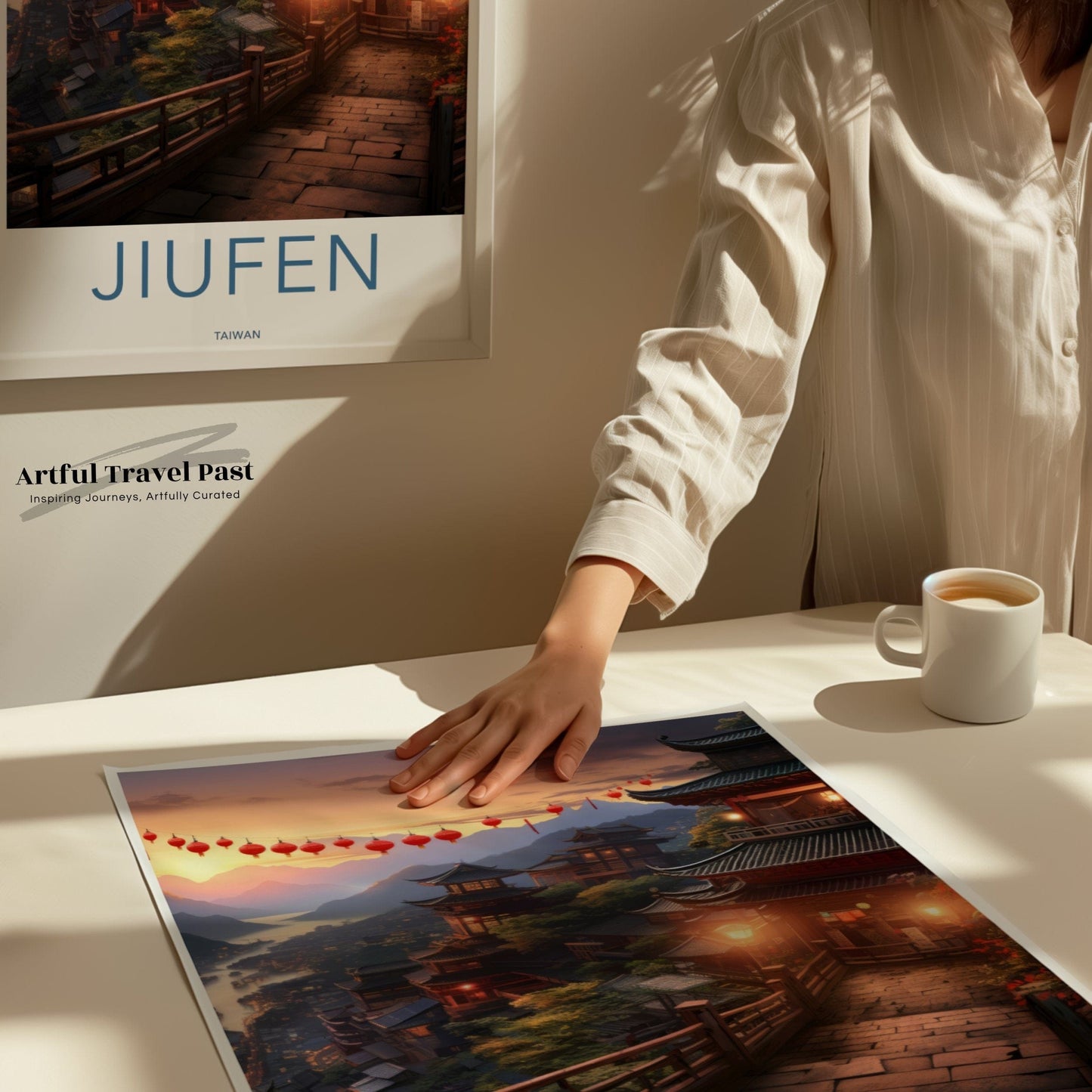 Jiufen Poster - Taiwan Wall Art