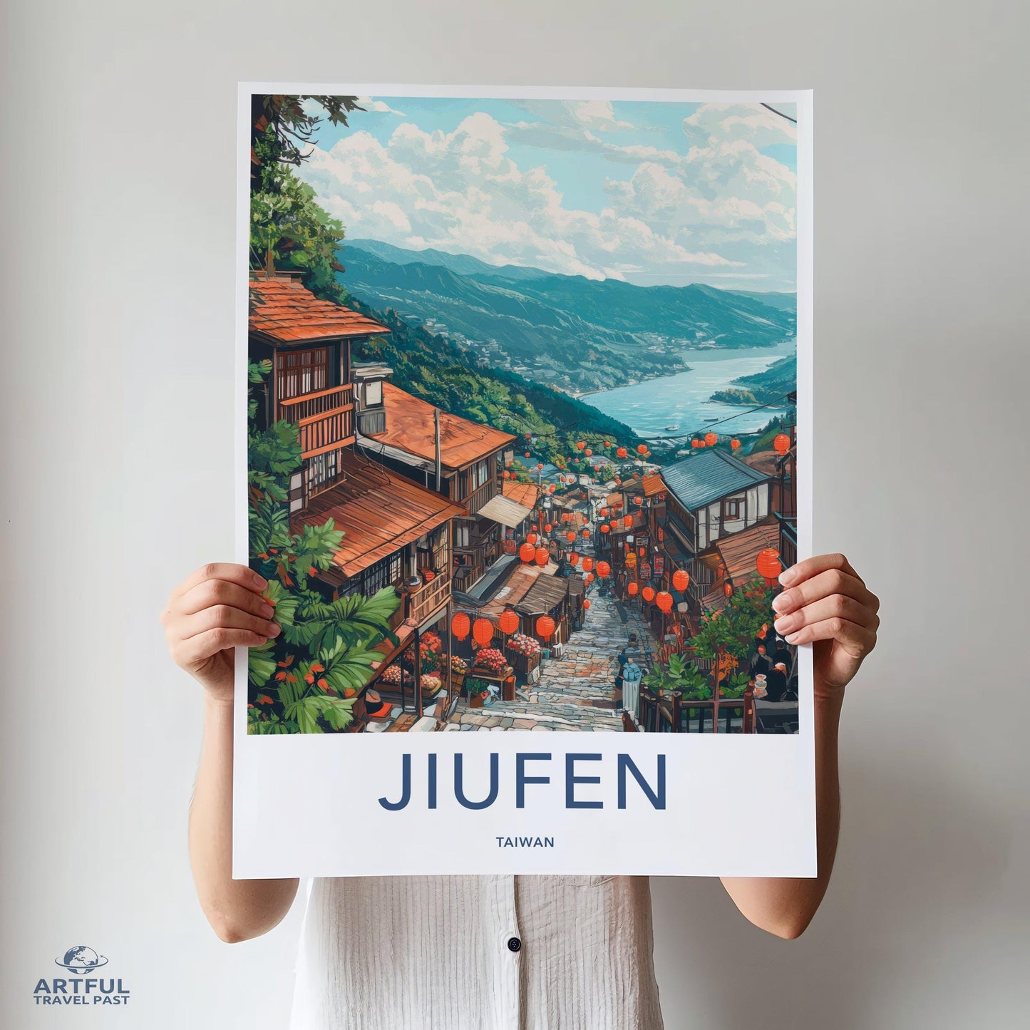 Jiufen Poster - Taiwan Wall Art