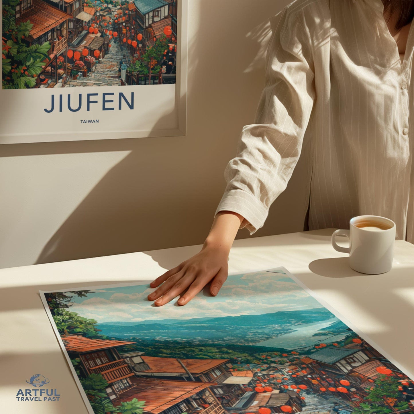 Jiufen Poster - Taiwan Wall Art
