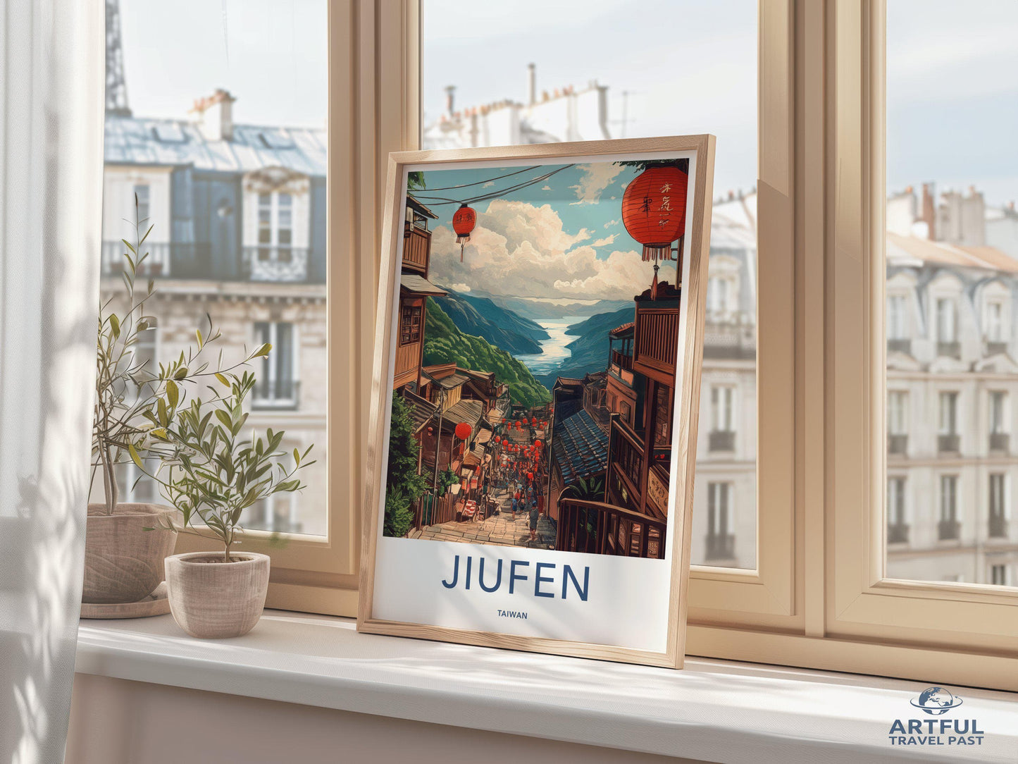 Jiufen Poster - Taiwan Wall Art