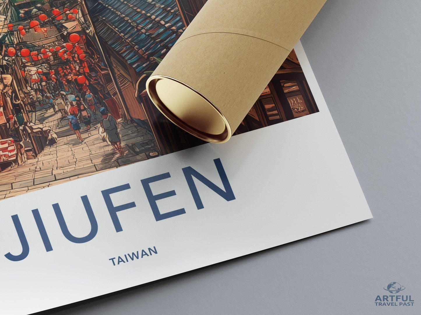 Jiufen Poster - Taiwan Wall Art