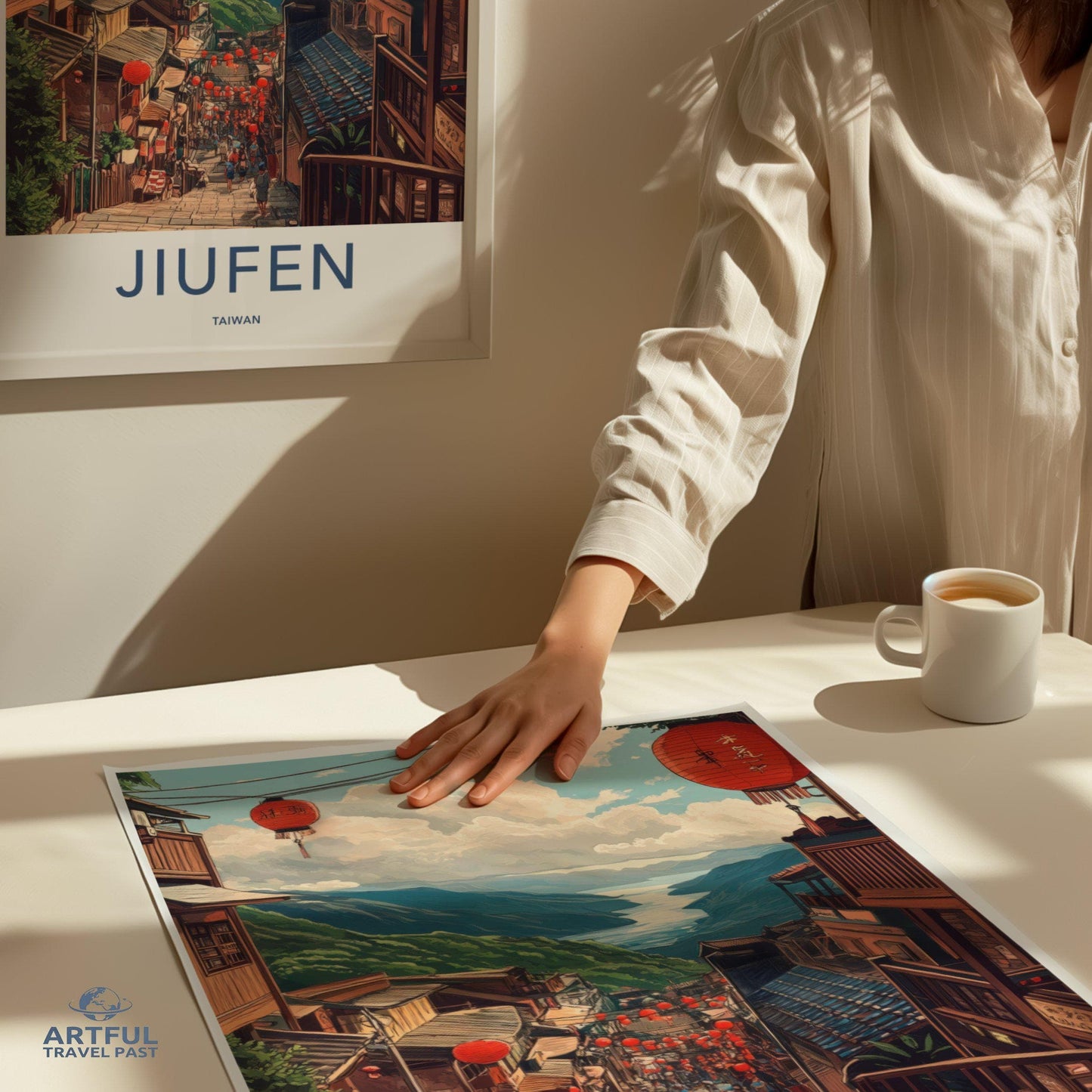 Jiufen Poster - Taiwan Wall Art