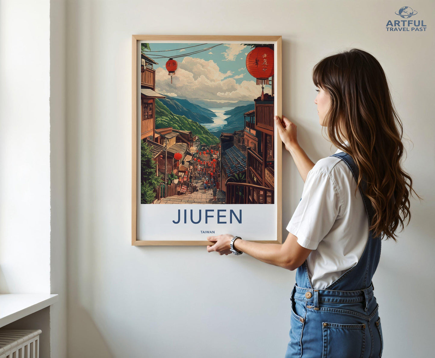 Jiufen Poster - Taiwan Wall Art