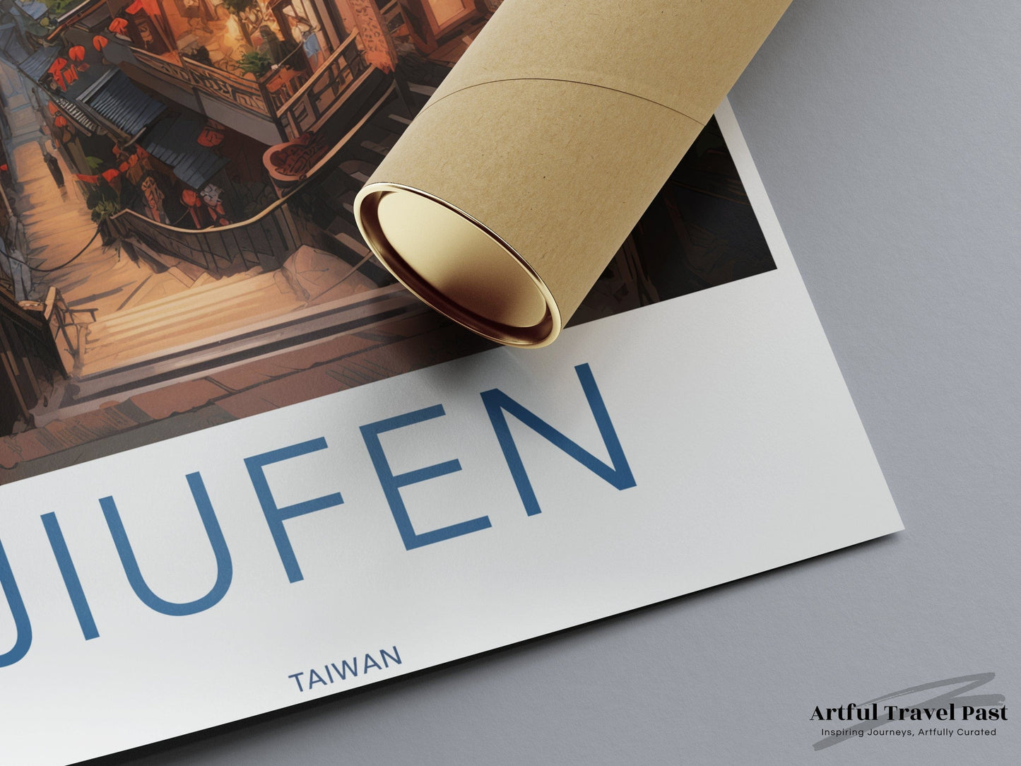 Jiufen Poster | Taiwan Wall Art | Asia Decor