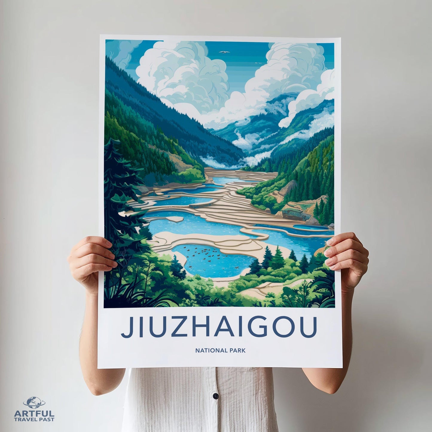 Jiuzhaigou National Park Poster