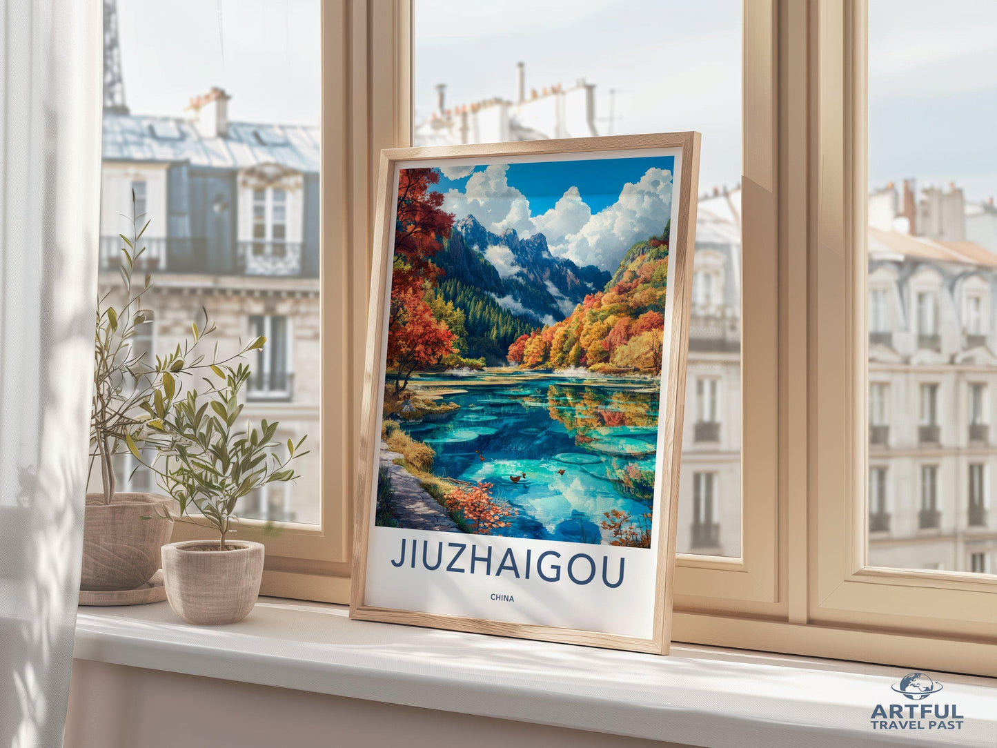Jiuzhaigou Valley Poster - China Wall Art