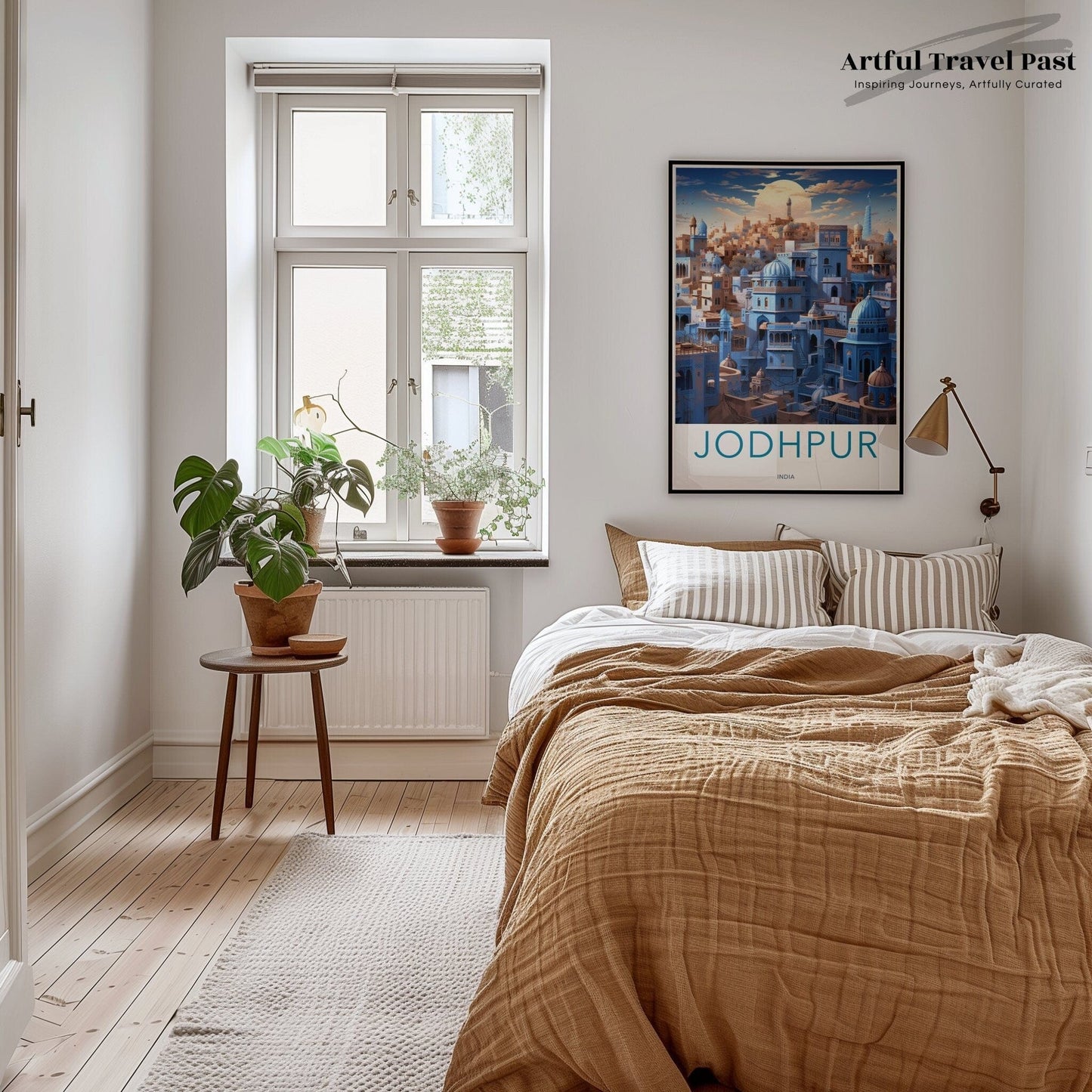 Jodhpur Poster | Rajasthan Wall Art | India Decor