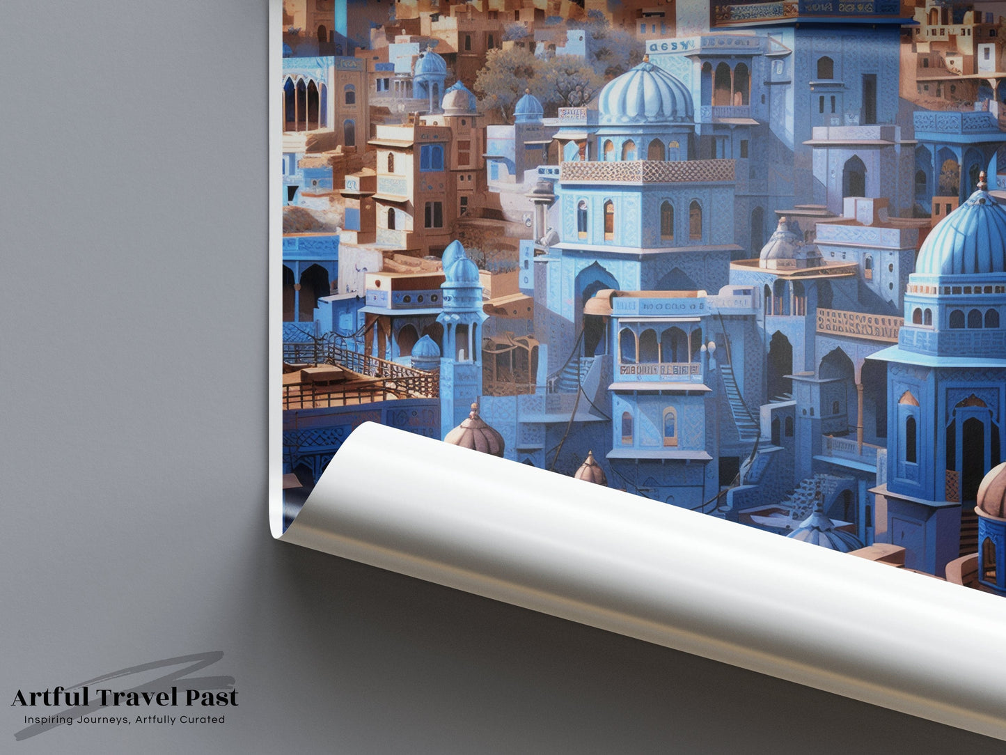 Jodhpur Poster | Rajasthan Wall Art | India Decor