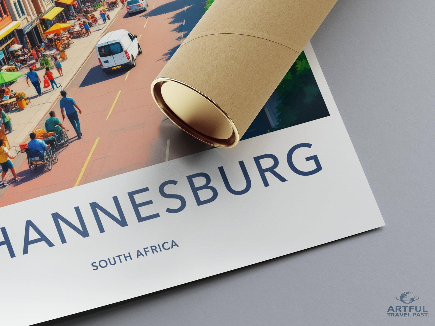 Johannesburg Poster - South Africa Wall Art