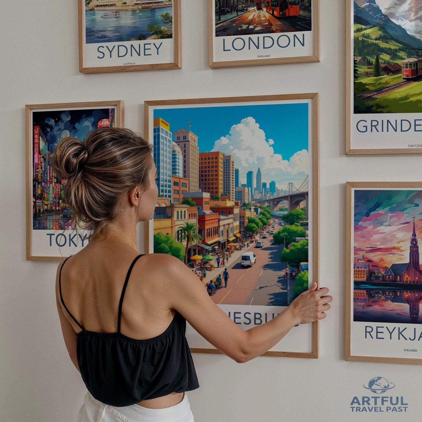 Johannesburg Poster - South Africa Wall Art