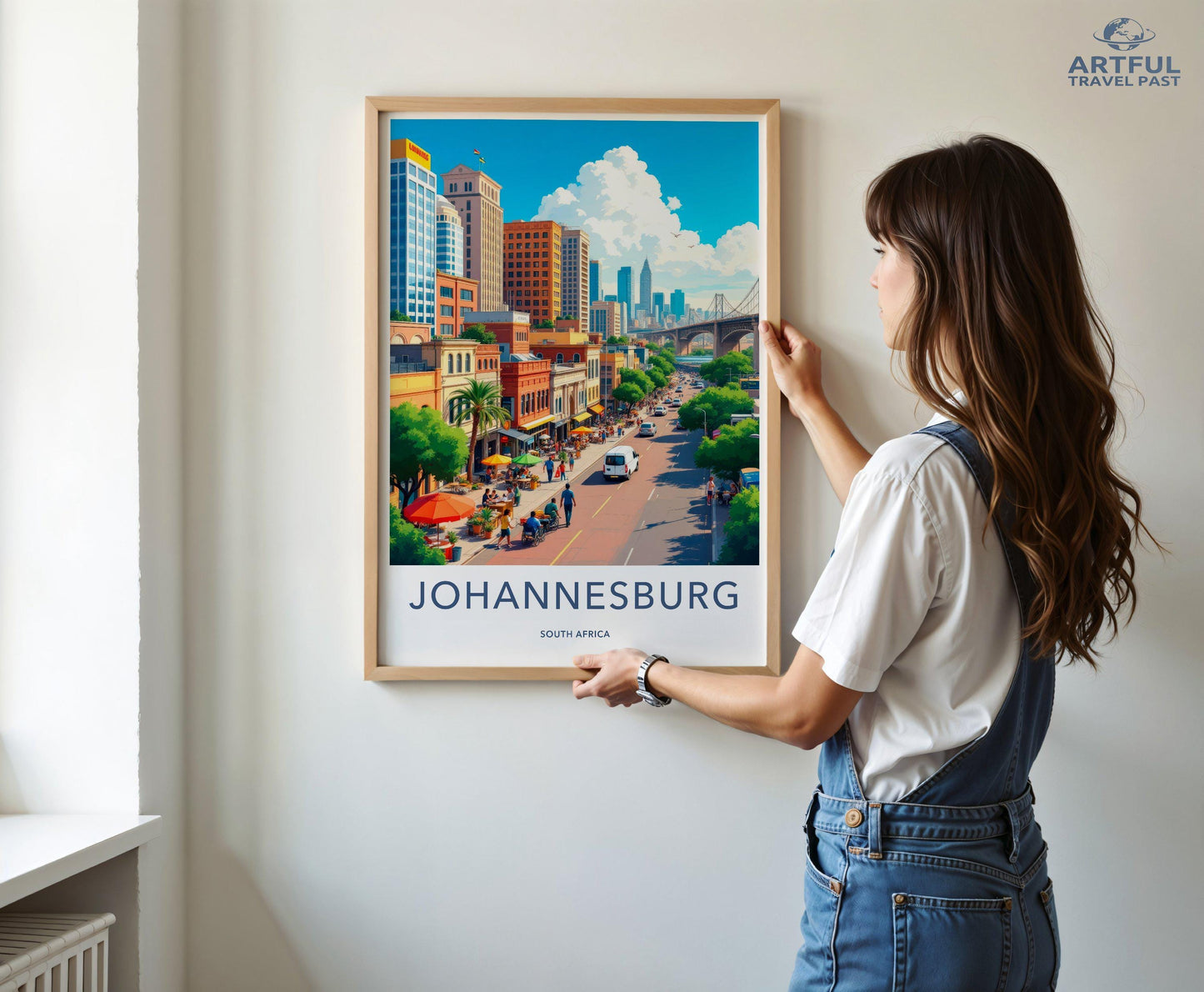Johannesburg Poster - South Africa Wall Art