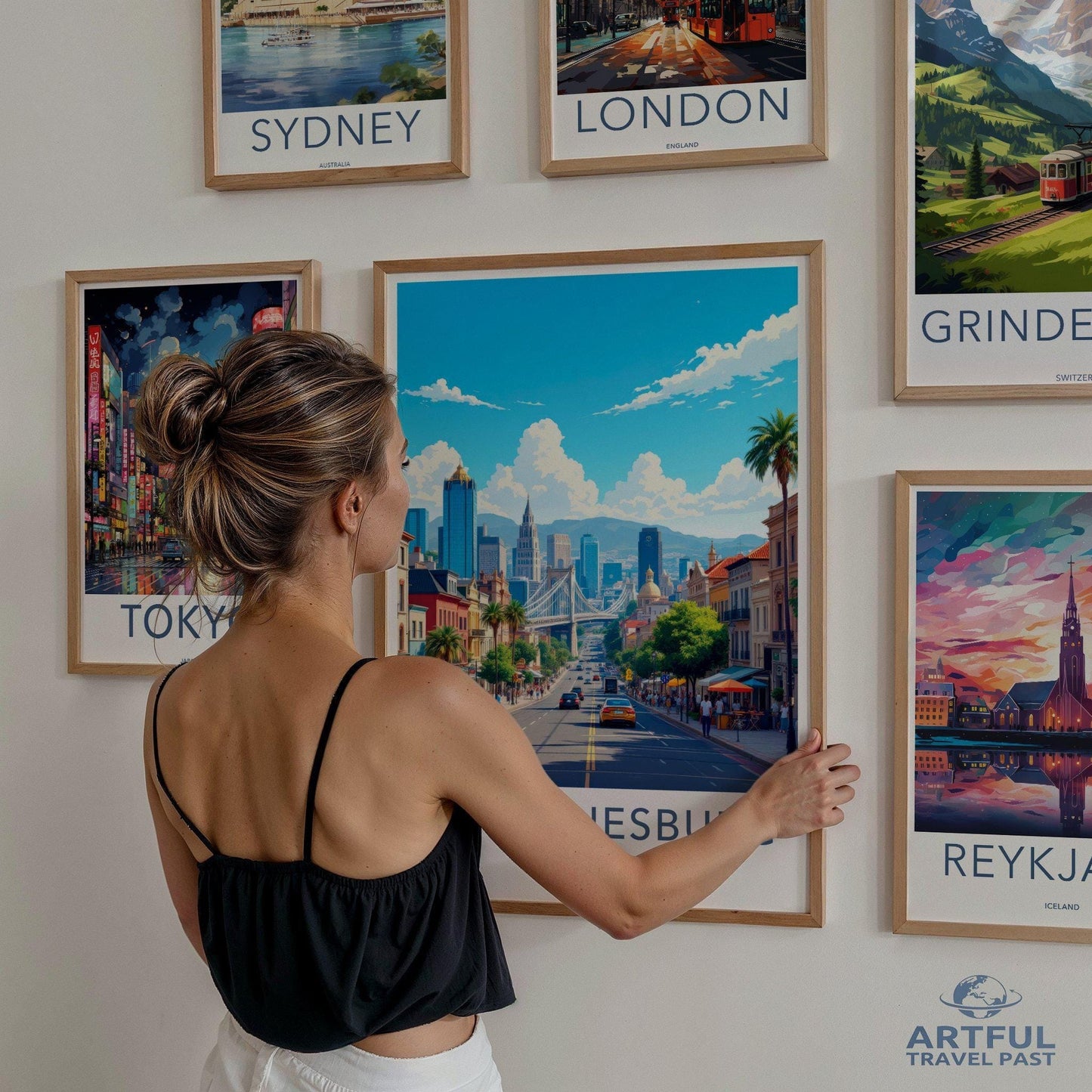 Johannesburg Poster - South Africa Wall Art