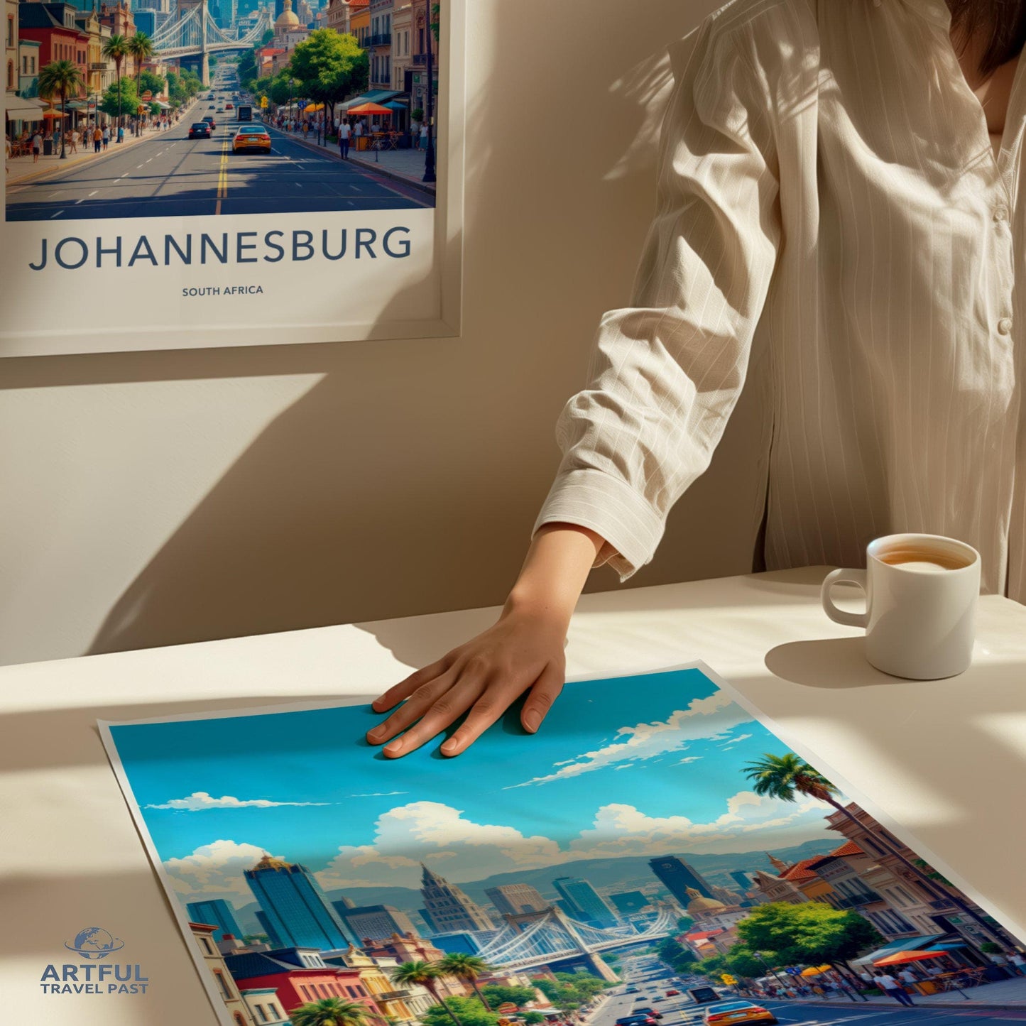 Johannesburg Poster - South Africa Wall Art