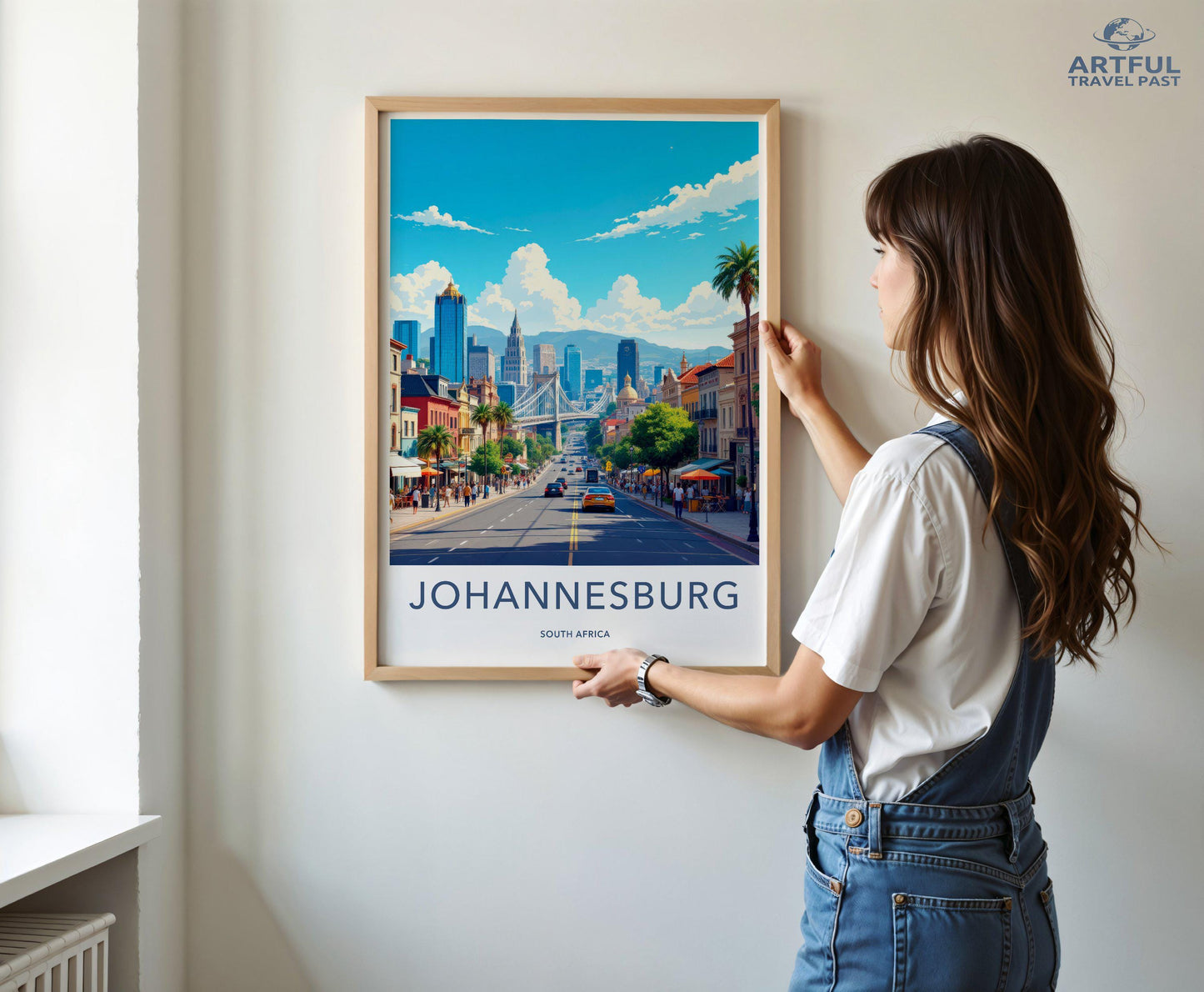 Johannesburg Poster - South Africa Wall Art