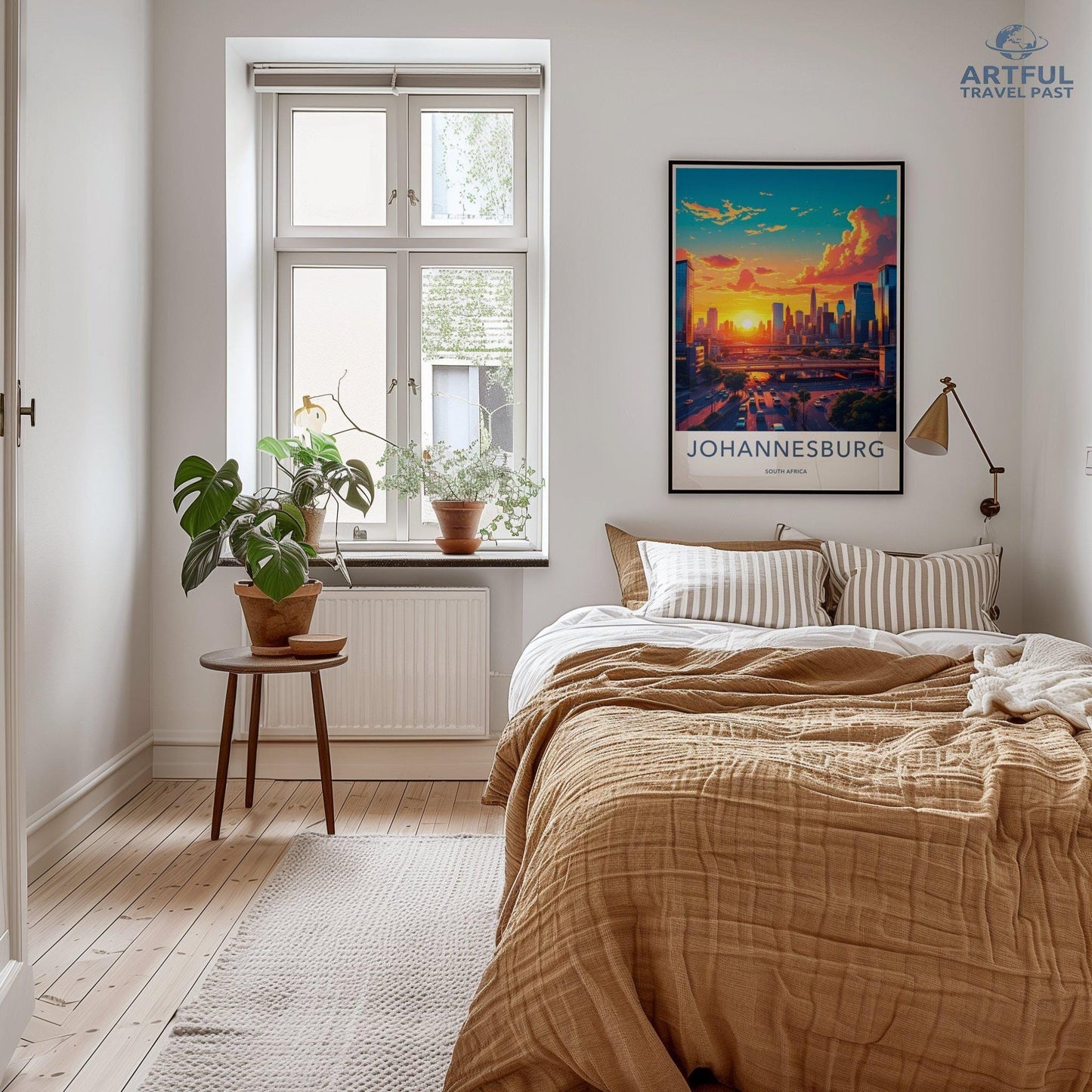Johannesburg Poster | South Africa Wall Art | Africa Decor