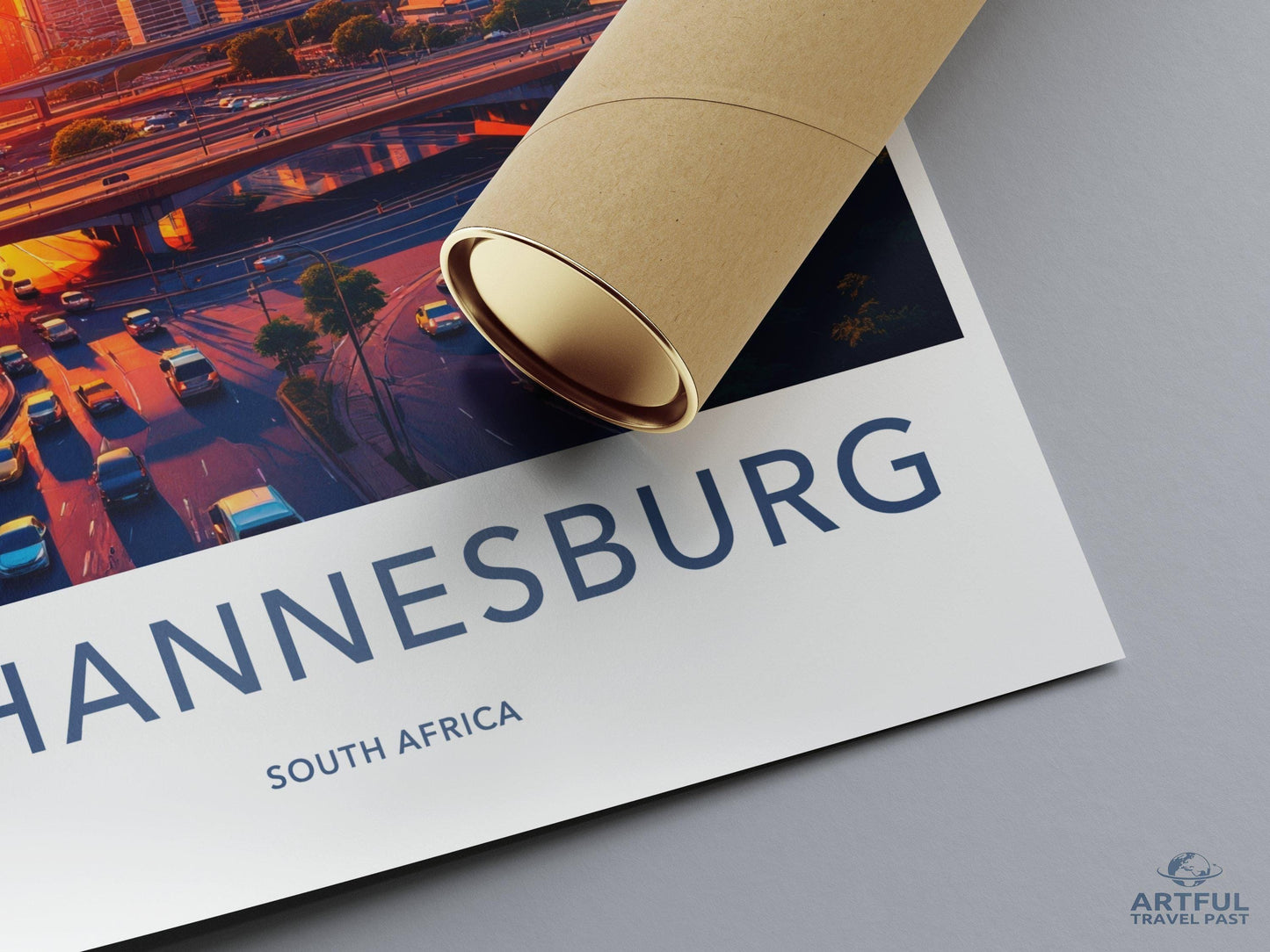 Johannesburg Poster | South Africa Wall Art | Africa Decor