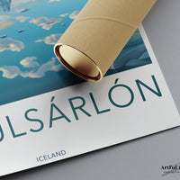 Jökulsárlón Poster - Iceland Wall Art