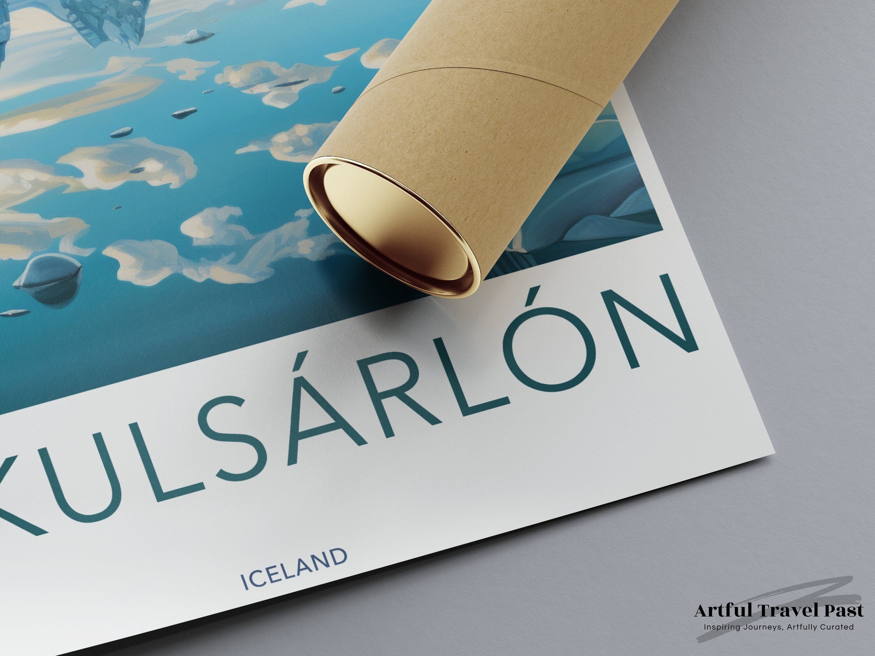 Jökulsárlón Poster - Iceland Wall Art