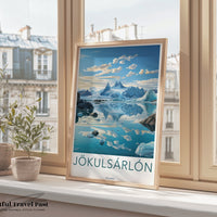 Jökulsárlón Poster - Iceland Wall Art