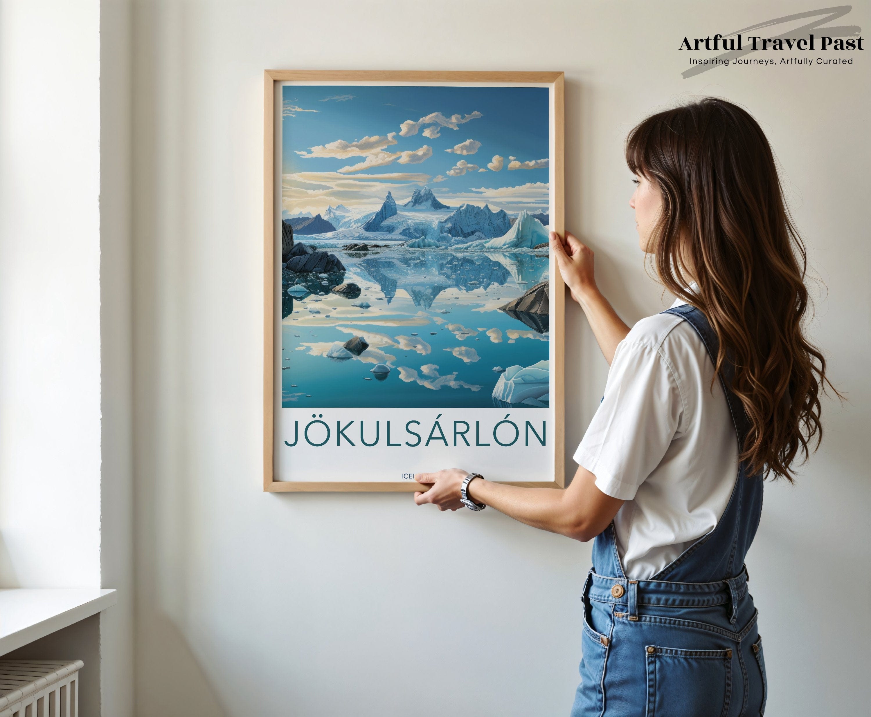 Jökulsárlón Poster - Iceland Wall Art