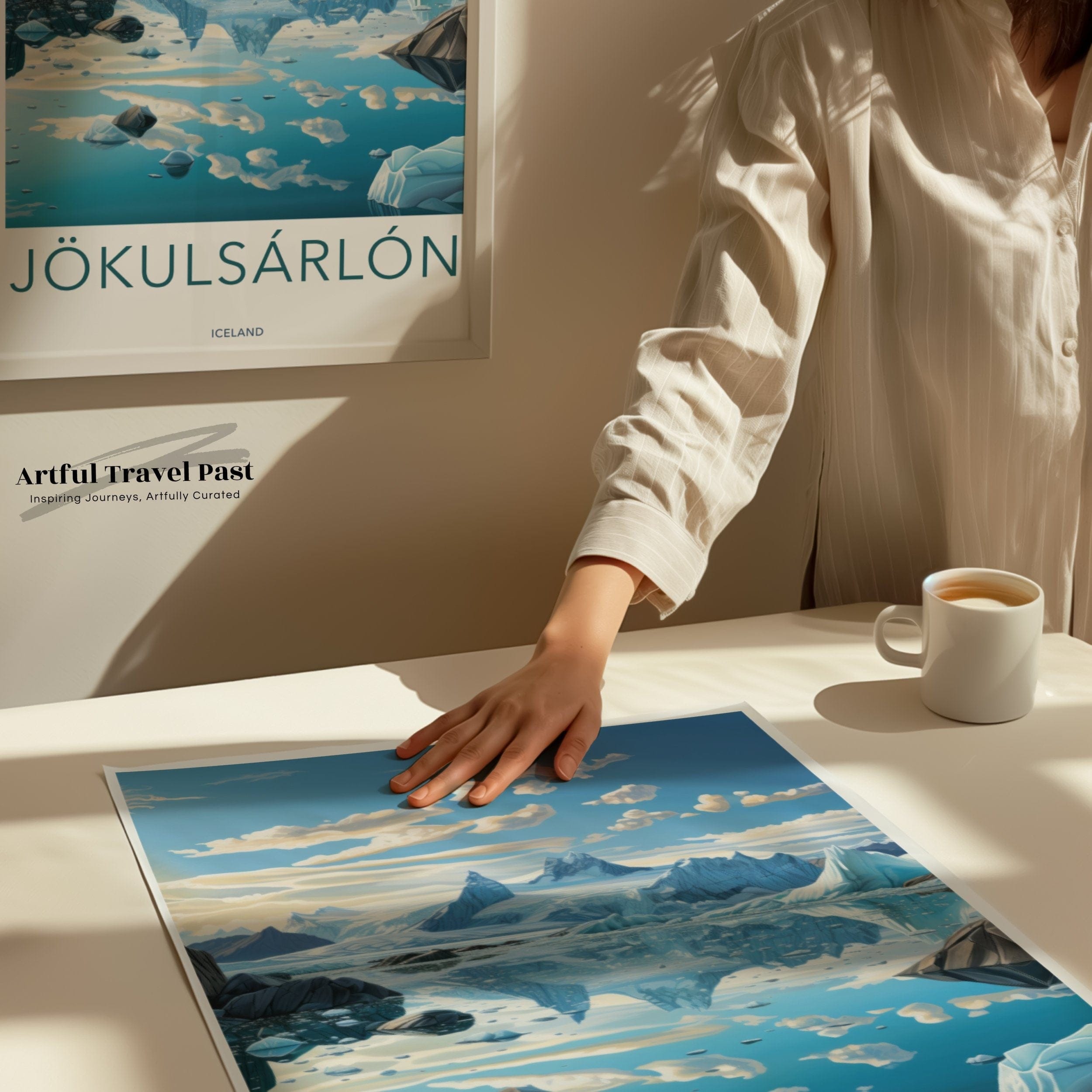 Jökulsárlón Poster - Iceland Wall Art