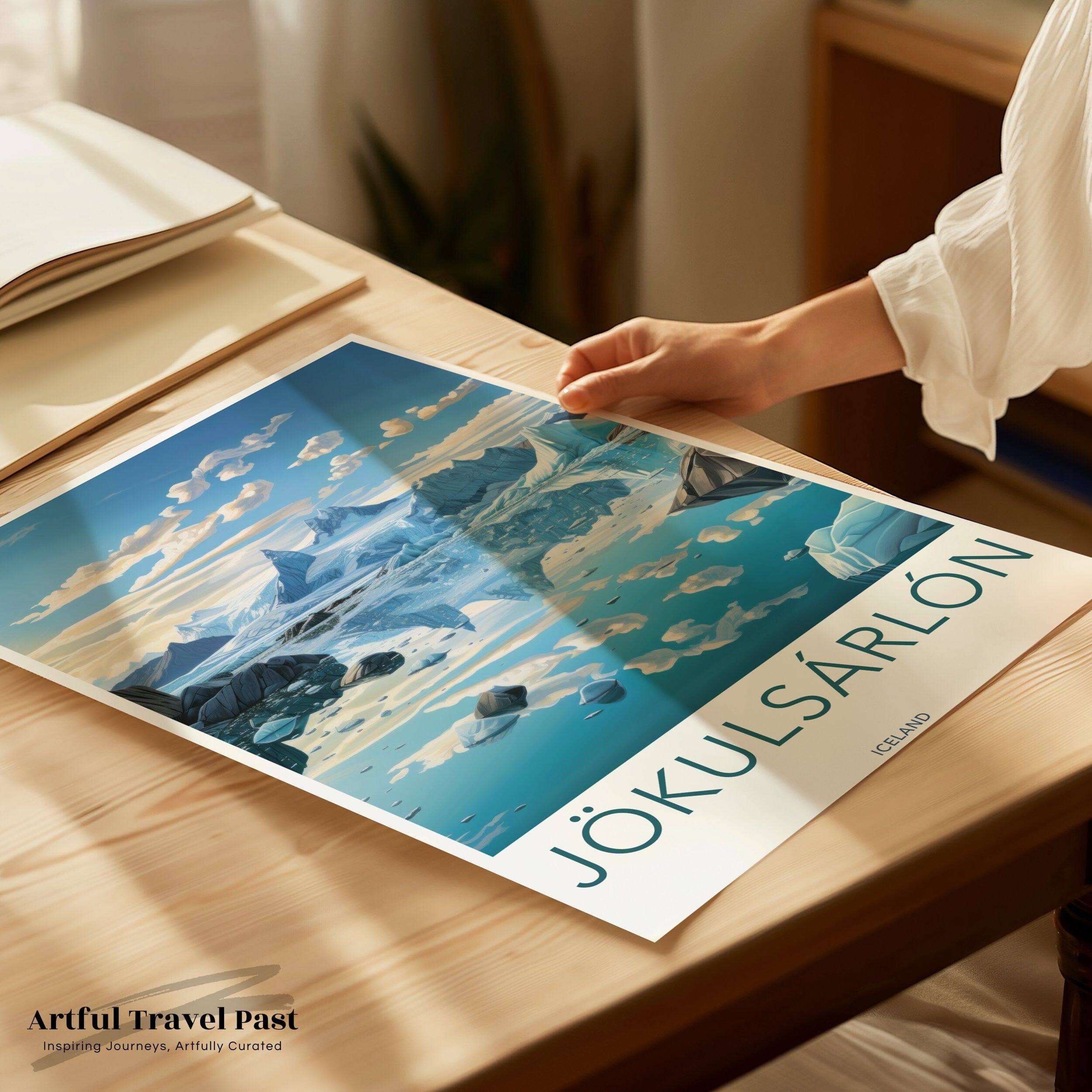 Jökulsárlón Poster - Iceland Wall Art