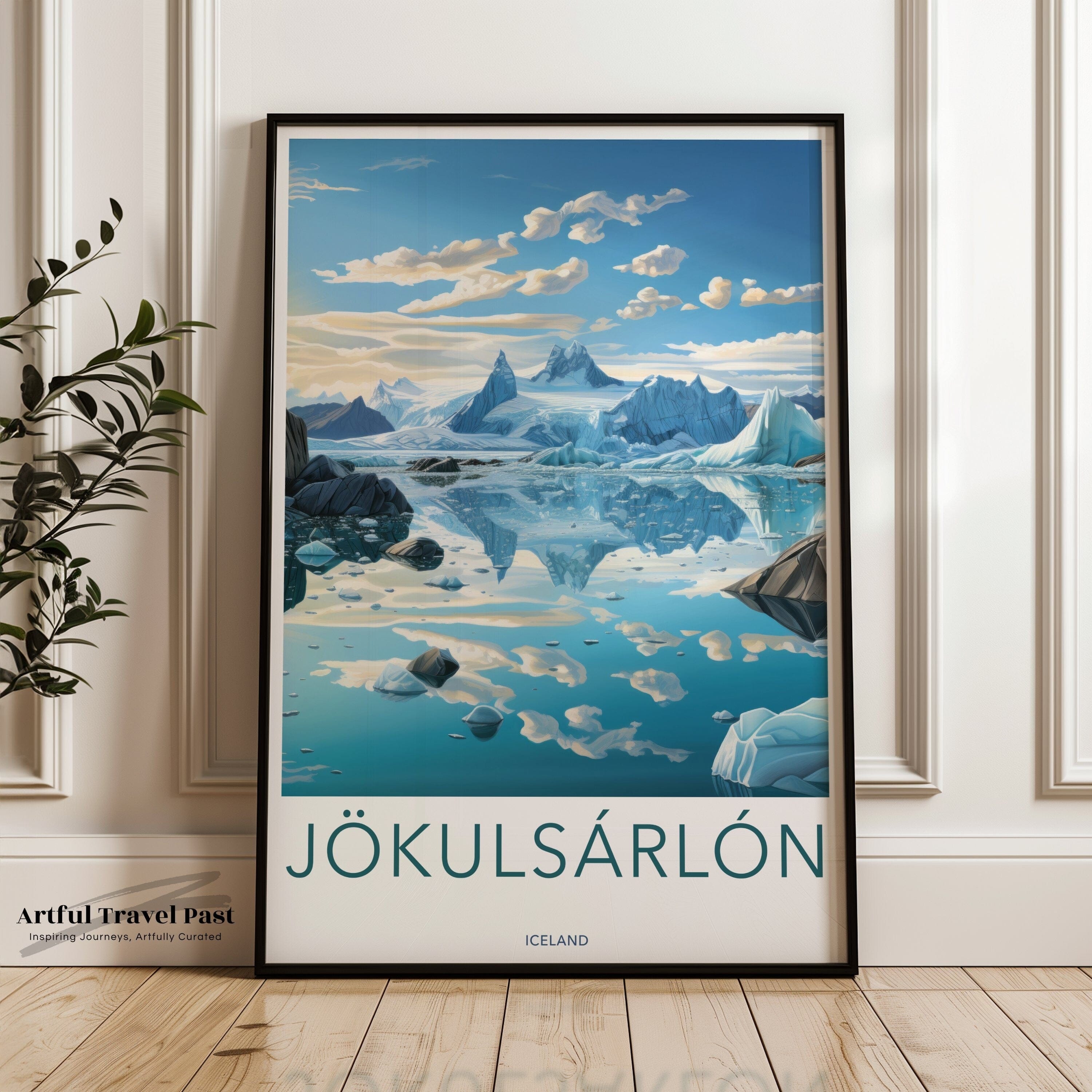 Jökulsárlón Poster - Iceland Wall Art